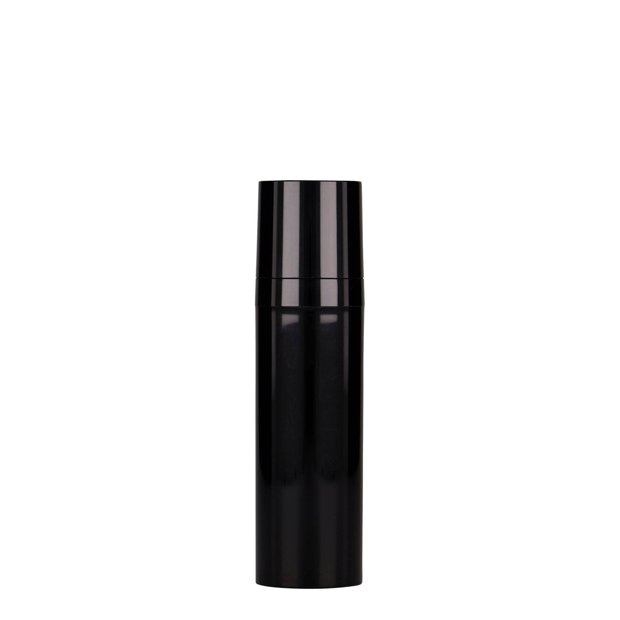 Airless Dispenser 'Micro' 30 ml, πλαστικό PP, μαύρο