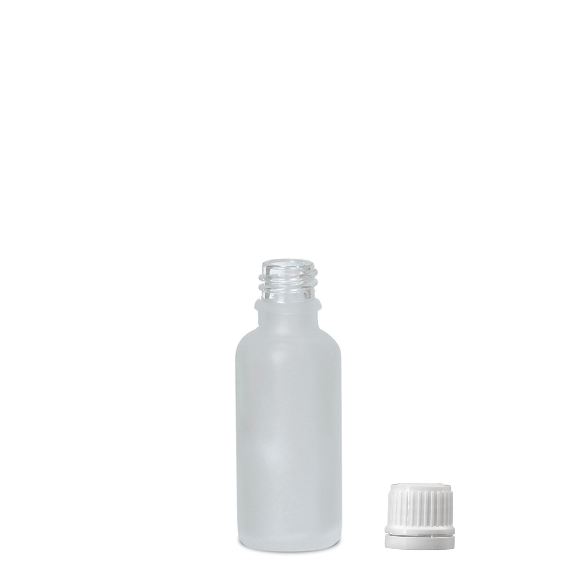 30 ml ιατρικό φιαλίδιο, γυαλί, παγωμένο, στόμιο: DIN 18