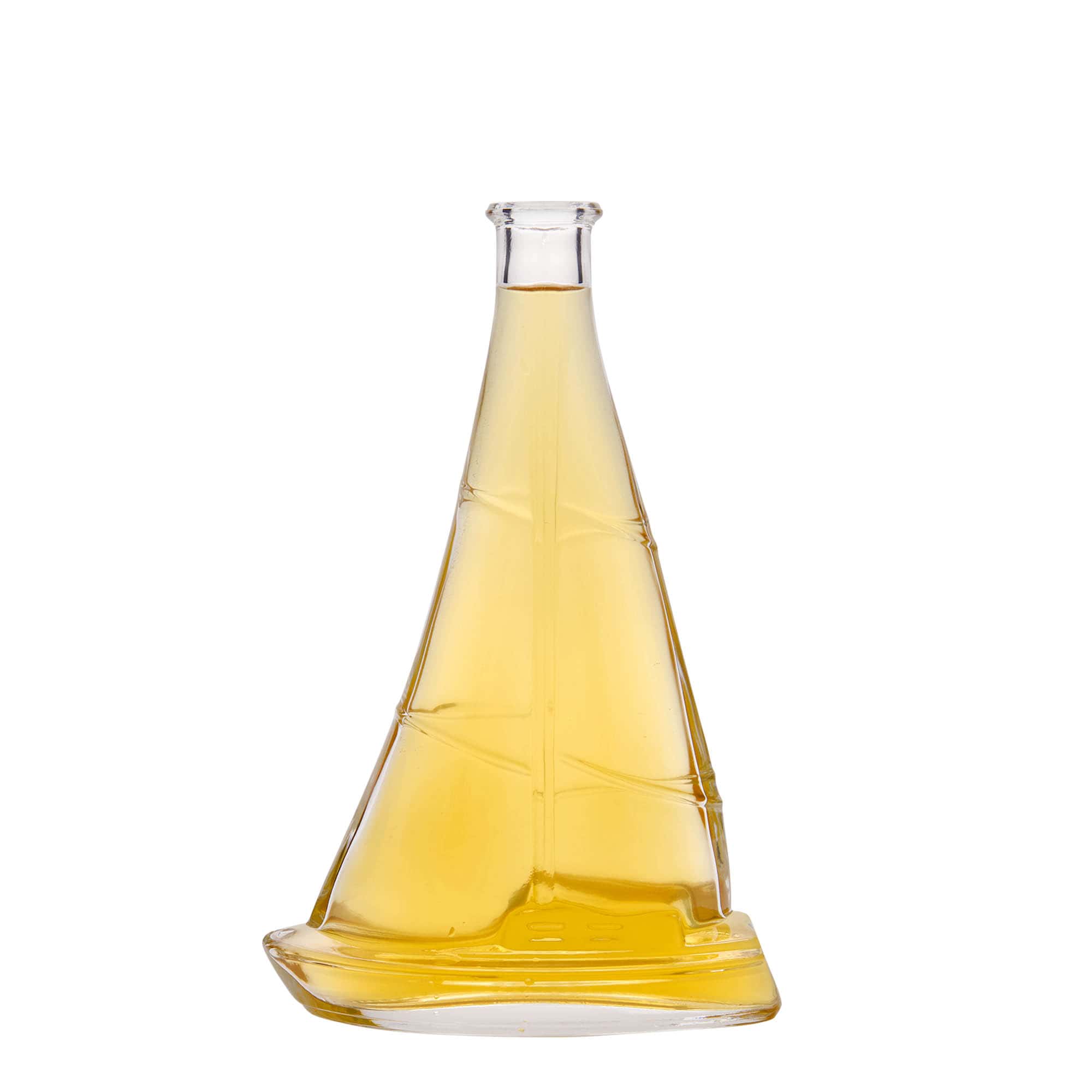 350 ml γυάλινο μπουκάλι 'Ιστιοφόρο', στόμιο: φελλός