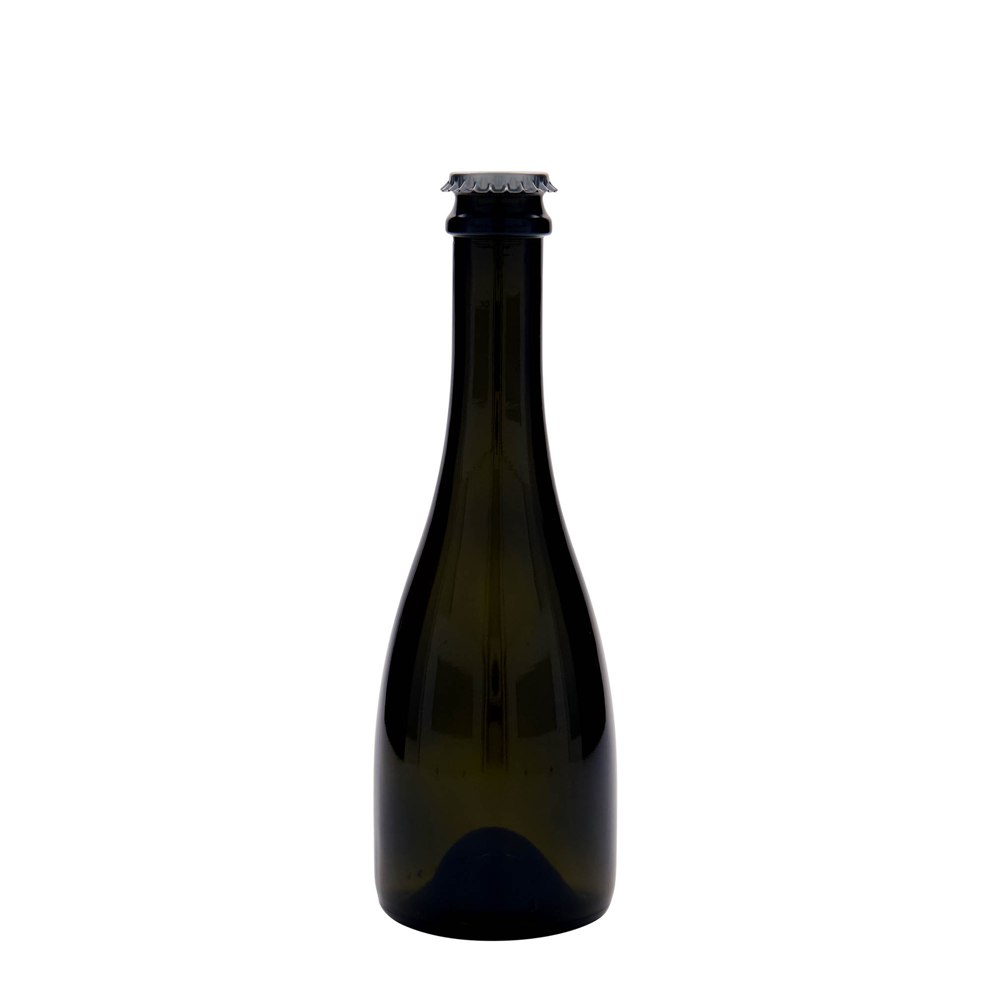 Μπουκάλι μπύρας/σαμπάνιας 'Tosca' 330 ml, γυάλινο, πράσινο αντικέ, στόμιο: μεταλλική τάπα