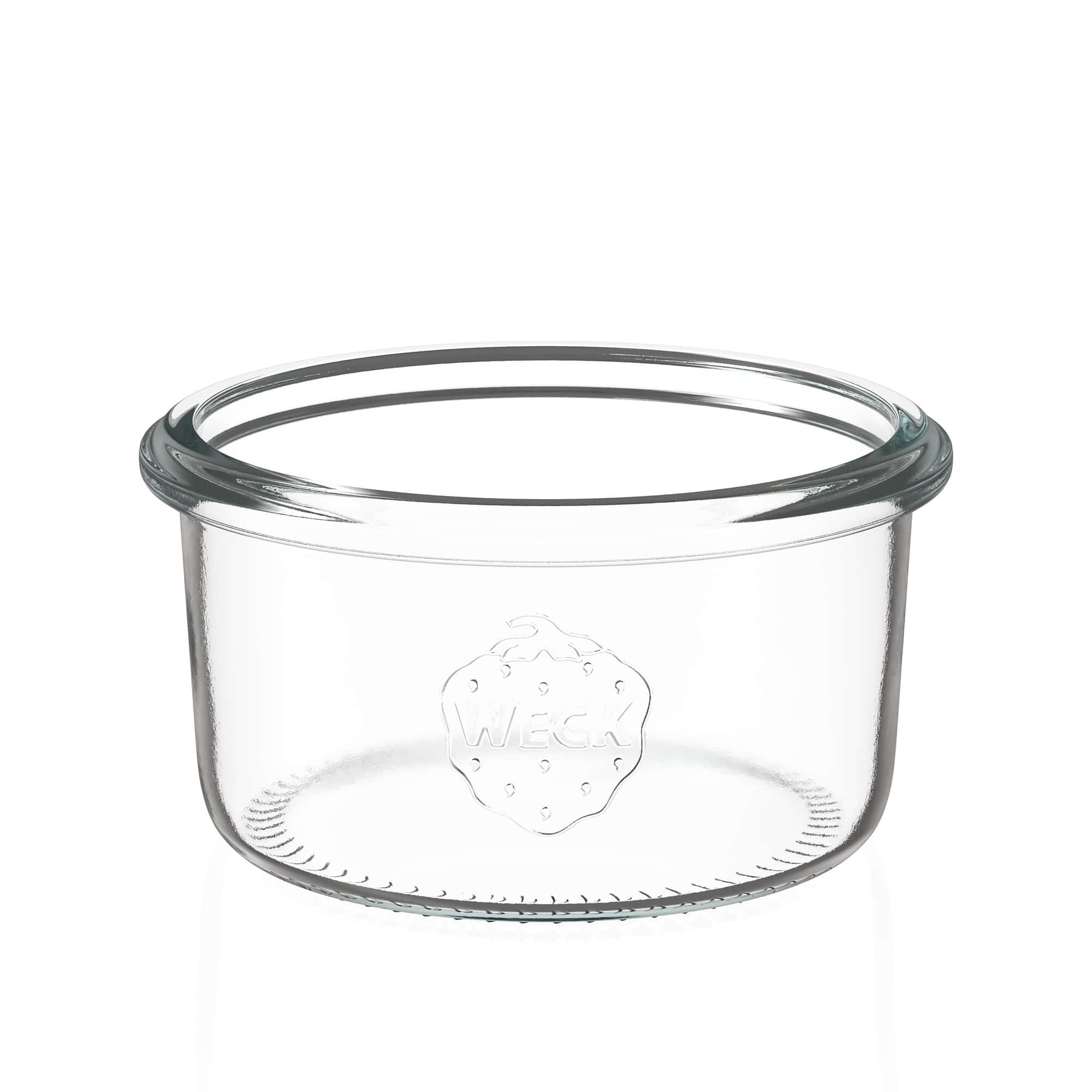 12x Κυλινδρικό βάζο WECK 165 ml με γυάλινο καπάκι RR 80