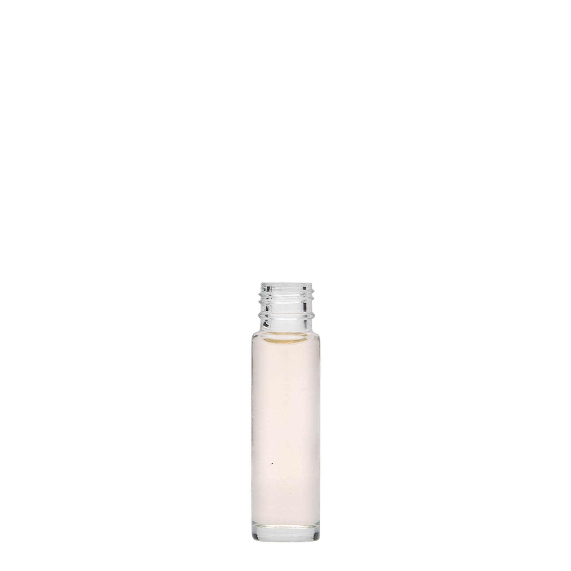 10 ml φιάλη Roll-On, γυαλί, στόμιο: βιδωτό καπάκι