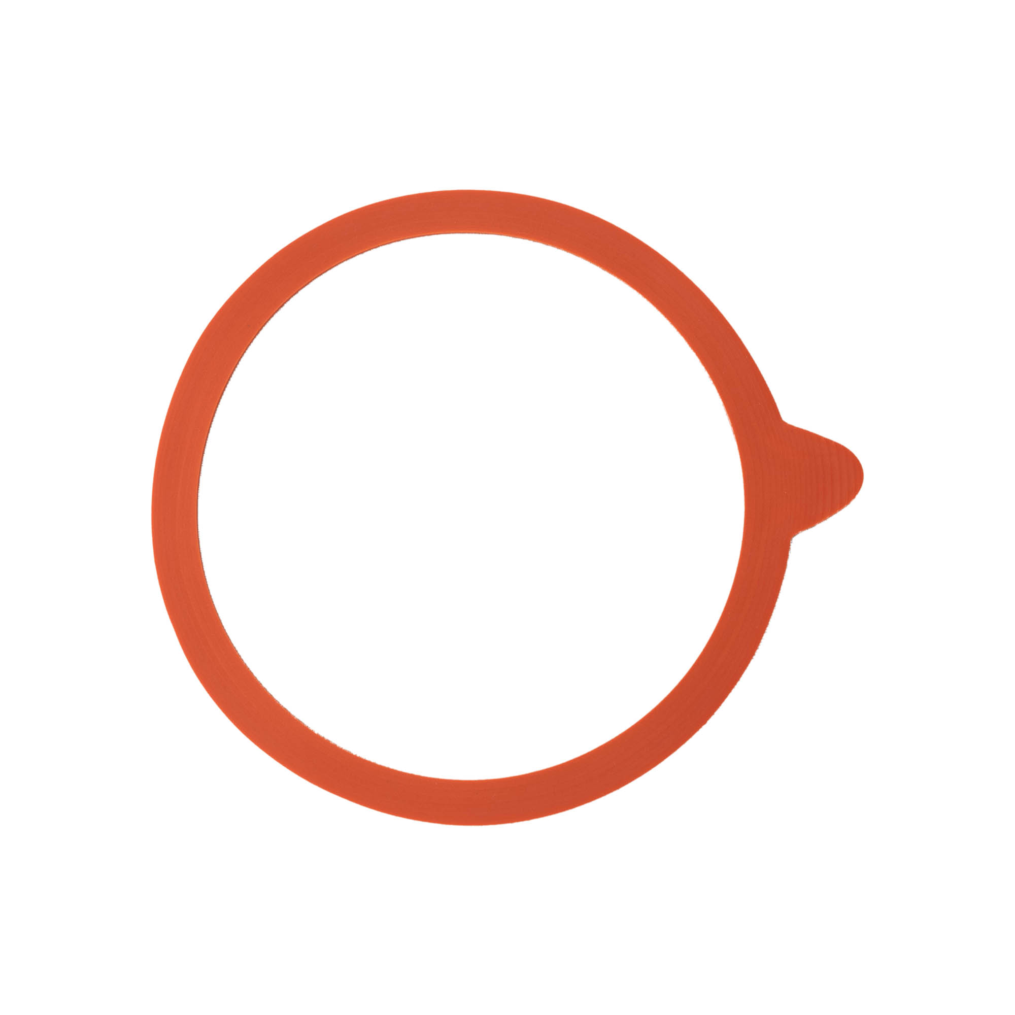 Ελαστικό παρέμβυσμα για βάζο WECK RR100, κόκκινο, στόμιο: στρογγυλεμένο χείλος