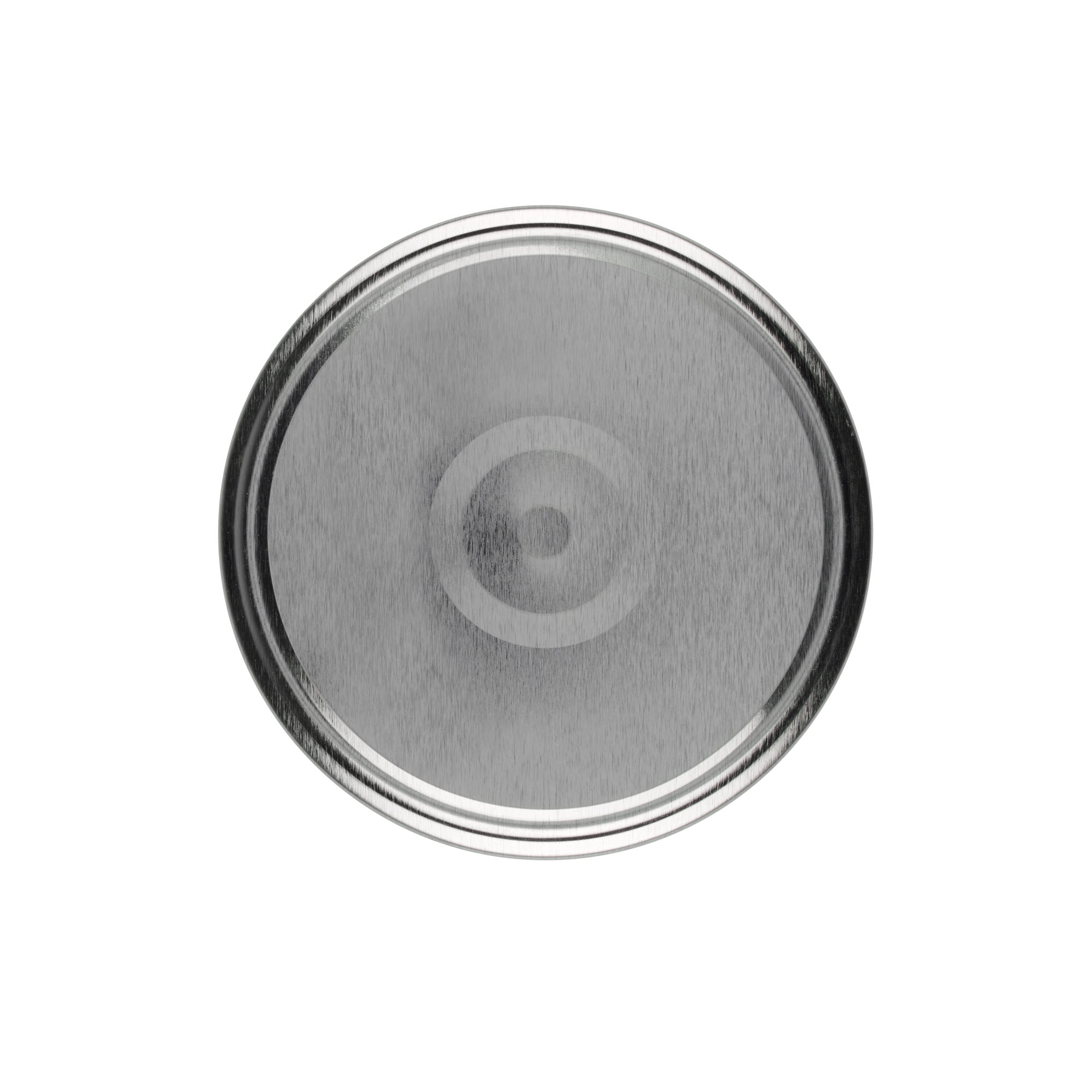 Twist-Off-Deckel, Weißblech, silber, für Mündung: TO 100