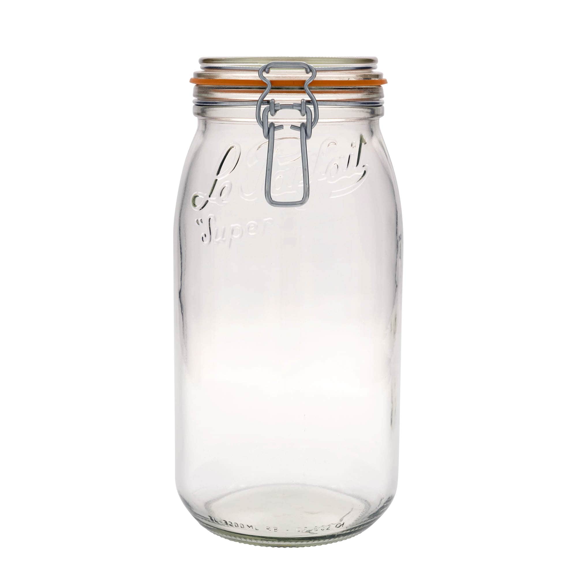 Βάζο με καπάκι με κλιπ 'Le Parfait Super Bocal' 3.000 ml, στόμιο: καπάκι με κλιπ Βάζο με καπάκι με κλιπ 'Le Parfait Super Bocal' 3.000 ml, στόμιο: καπάκι με κλιπ