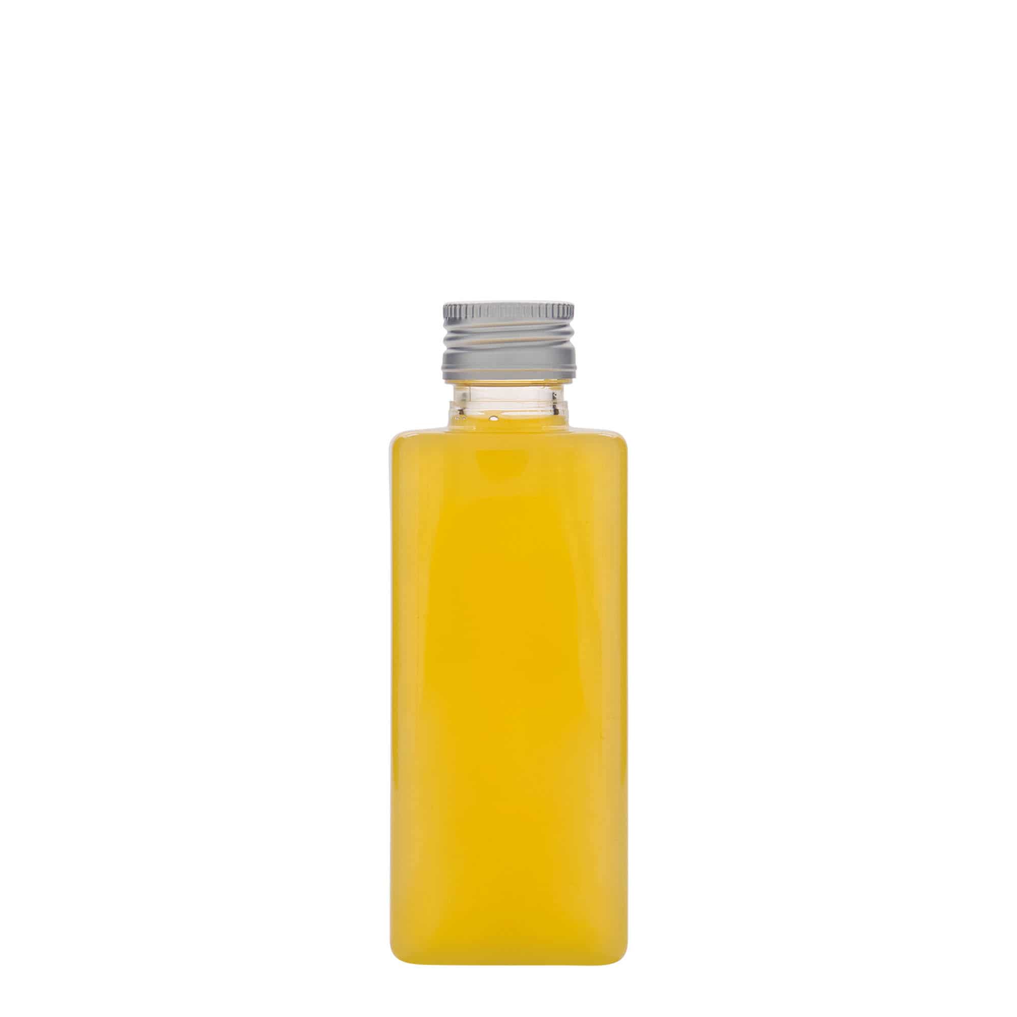 Μπουκάλι PET 'Karl' 250 ml, τετράγωνο, πλαστικό, στόμιο: PP 28