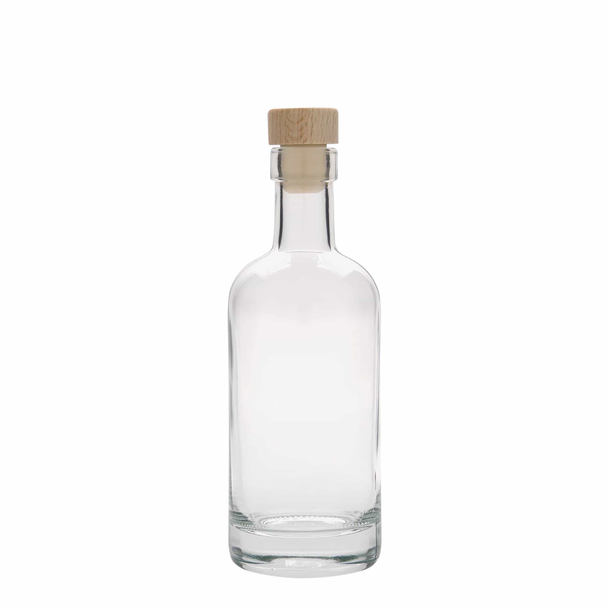 Γυάλινο μπουκάλι 'Linea Uno' 250 ml, στόμιο: φελλός Γυάλινο μπουκάλι 'Linea Uno' 250 ml, στόμιο: φελλός