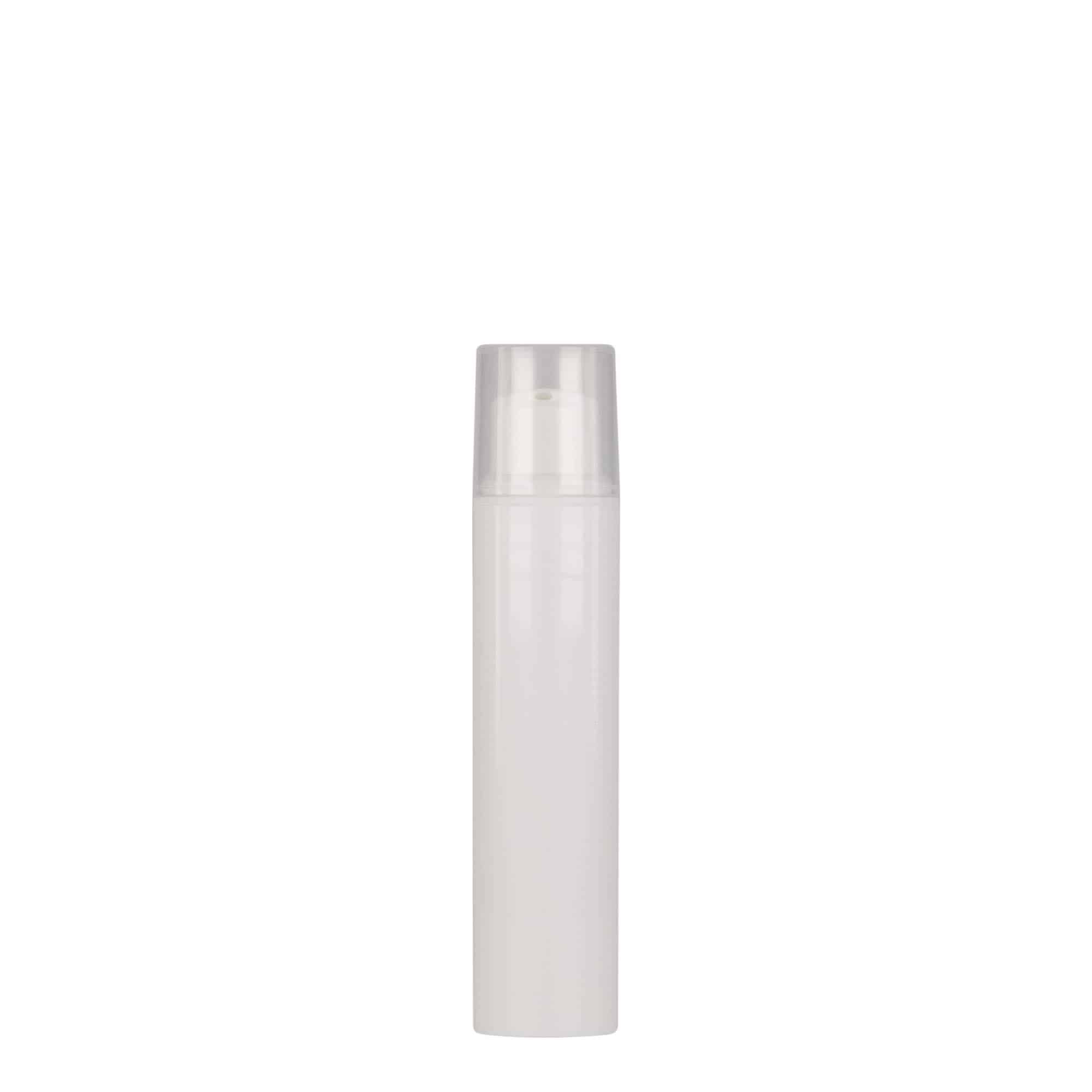 15 ml Airless Διανομέας 'Nano', πλαστικό PP, λευκό