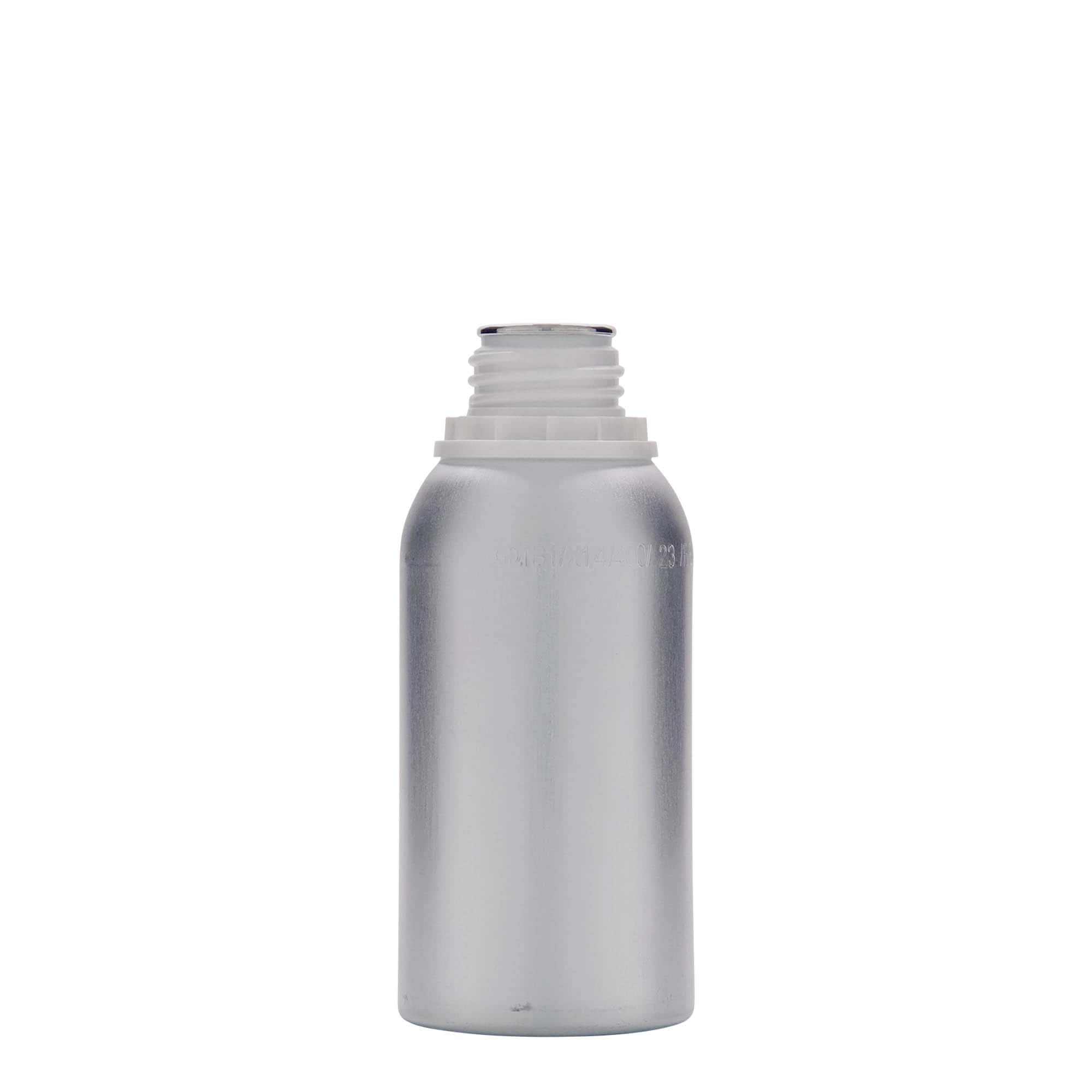 275 ml αλουμινένιο μπουκάλι, μέταλλο, ασημί, στόμιο: DIN 32
