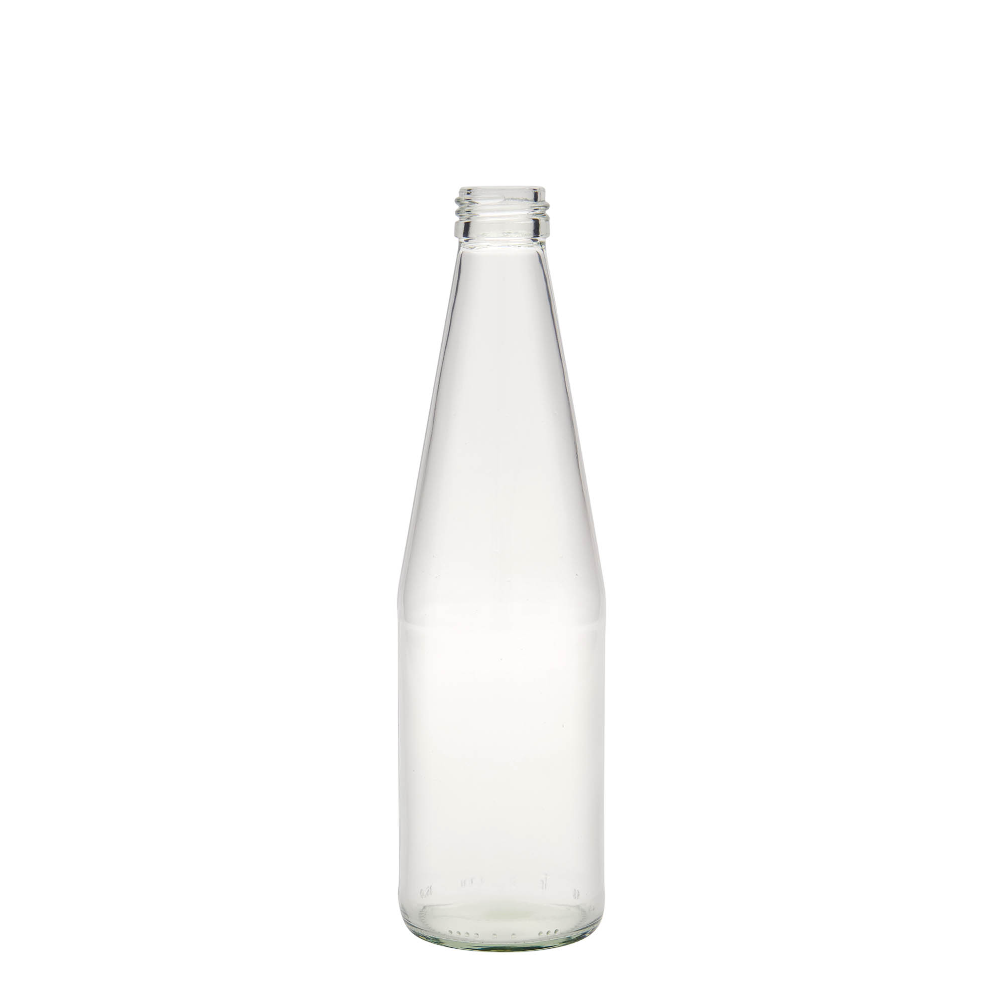 Κυλινδρικό μπουκάλι γενικής χρήσης 330 ml, γυάλινο, στόμιο: PP 28