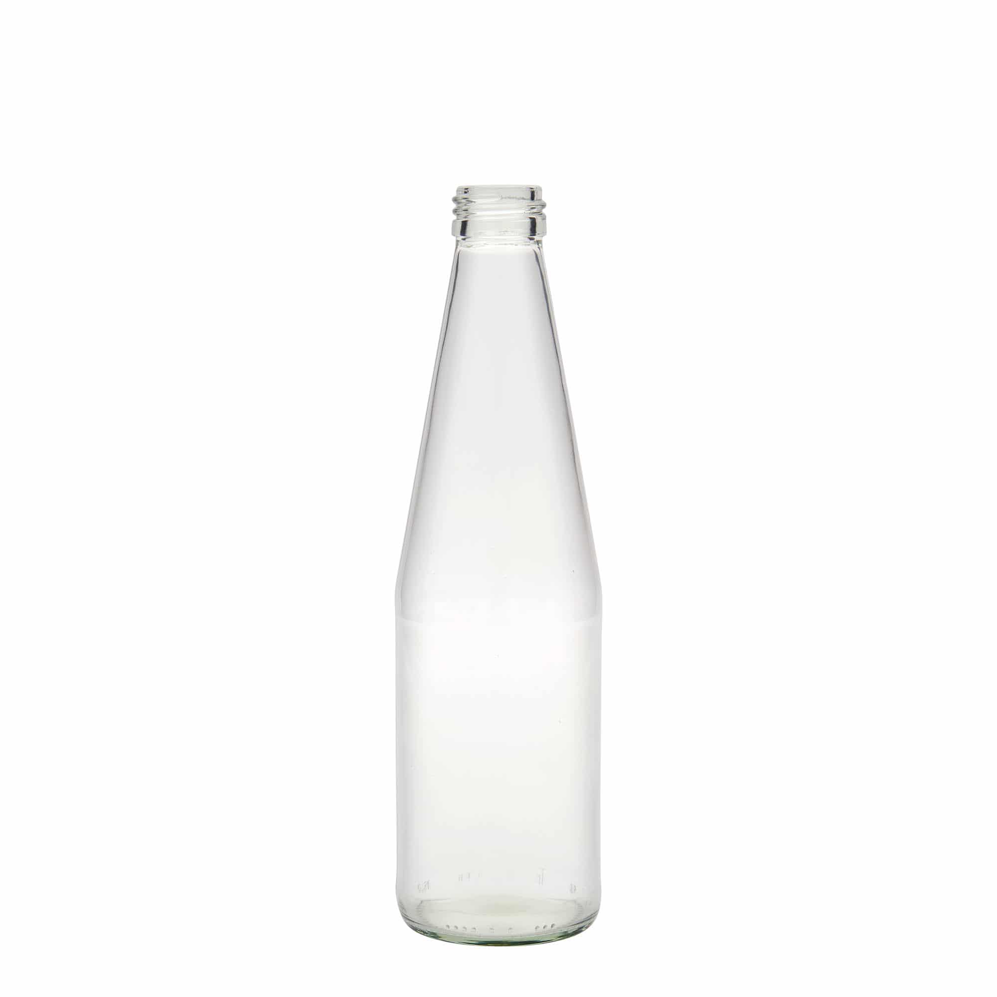 Κυλινδρικό μπουκάλι γενικής χρήσης 330 ml, γυάλινο, στόμιο: PP 28