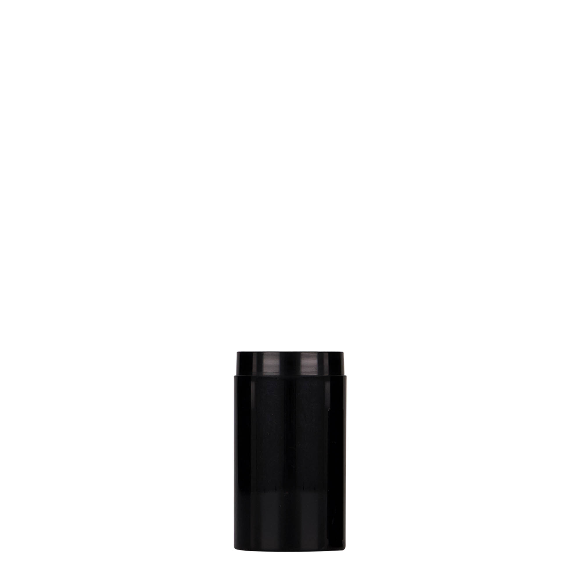 Airless Dispenser 'Micro' 15 ml, πλαστικό PP, μαύρο