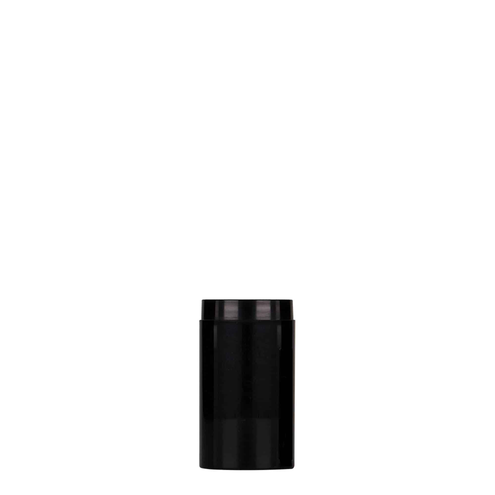 15 ml Airless Dispenser 'Micro', πλαστικό PP, μαύρο