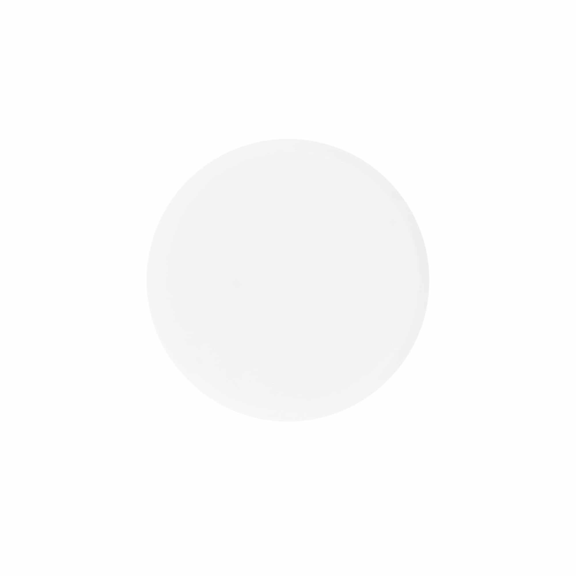 Βιδωτό πώμα 'White Line' 125ml, πλαστικό PP, λευκό