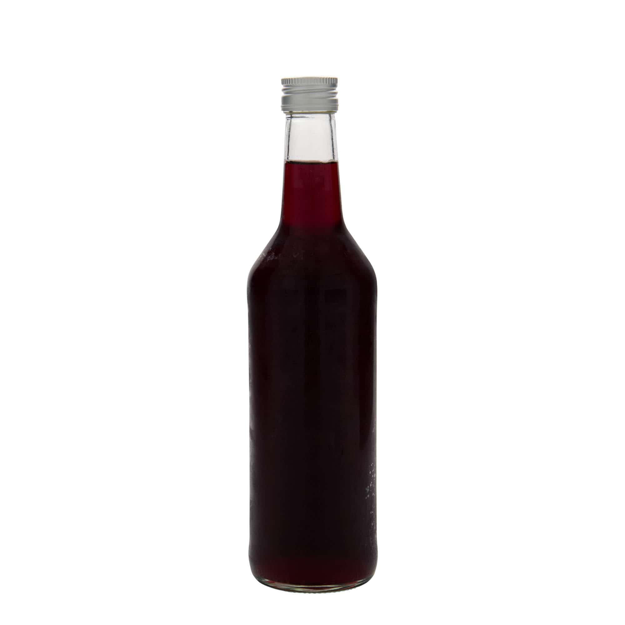 500 ml γυάλινο μπουκάλι με ίσιο λαιμό, στόμιο: PP 28