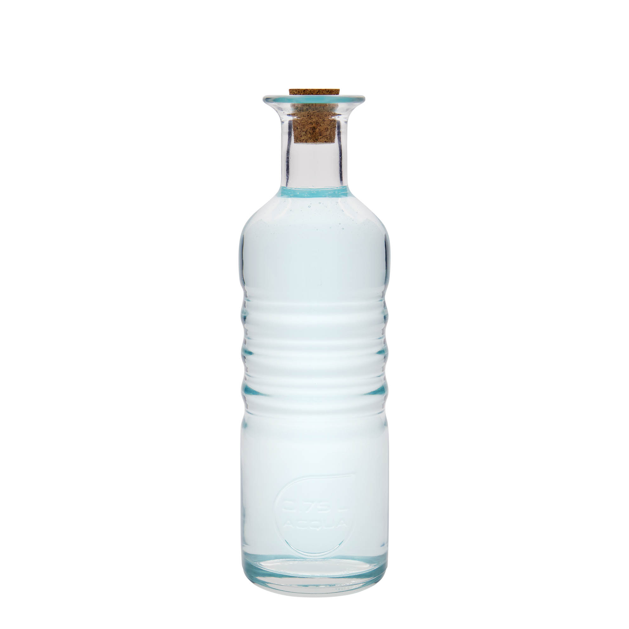 Γυάλινο μπουκάλι 'Optima Acqua' 750 ml, στόμιο: φελλός
