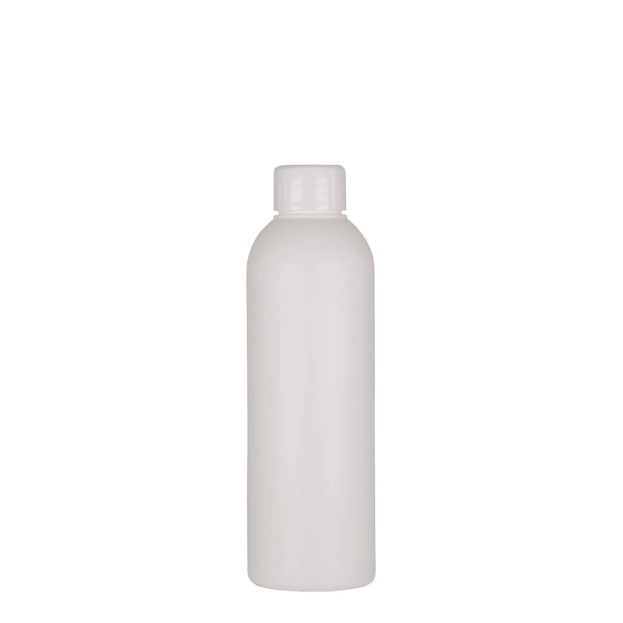 Πλαστικό μπουκάλι 'Tuffy' 200 ml, HDPE, λευκό, στόμιο: GPI 24/410