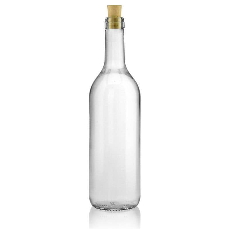 Γυάλινο μπουκάλι 'Bordeaux' 750 ml, στόμιο: φελλός Γυάλινο μπουκάλι 'Bordeaux' 750 ml, στόμιο: φελλός