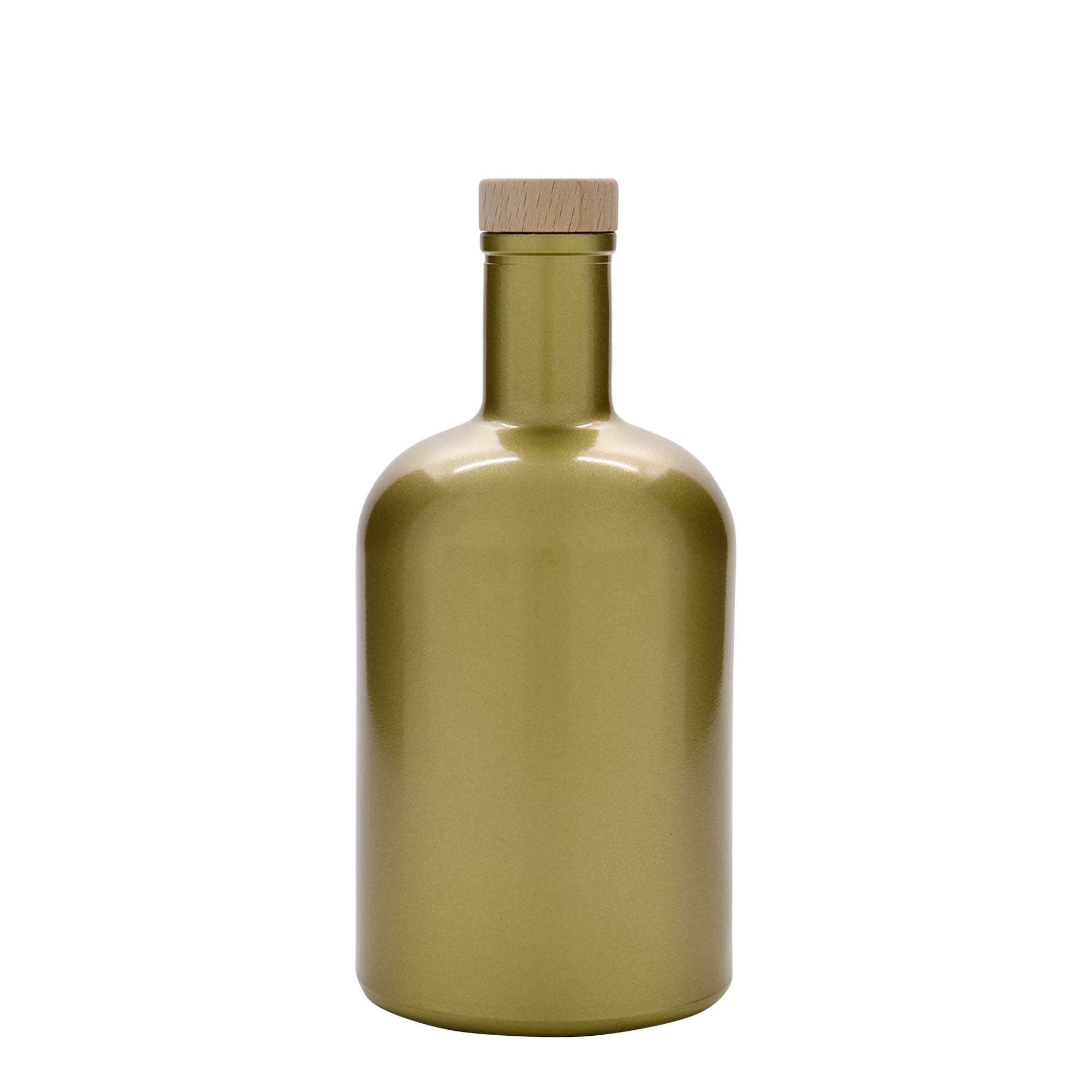 Γυάλινο μπουκάλι 'Gerardino' 700 ml, χρυσό, στόμιο: φελλός
