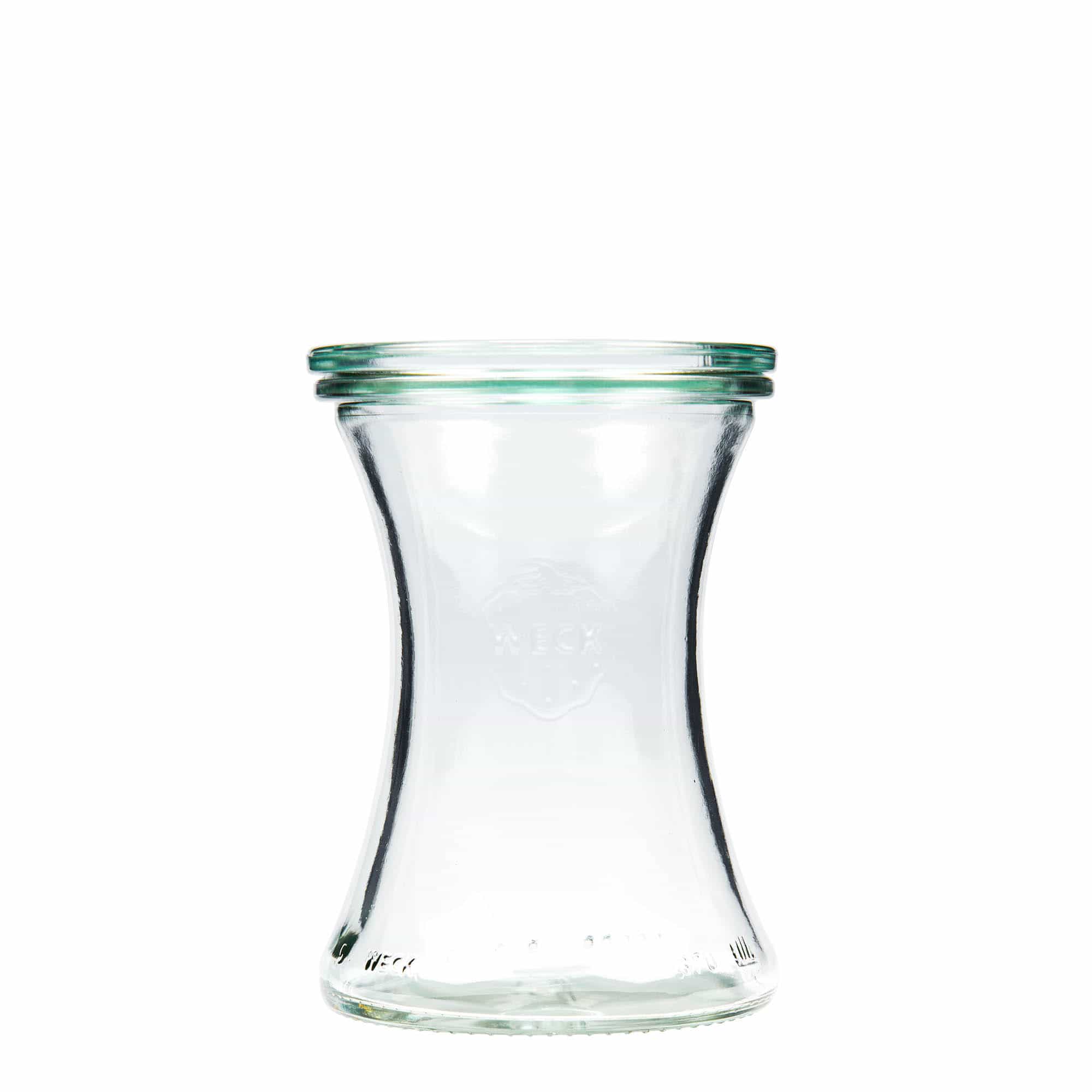 Βάζο για εκλεκτά τρόφιμα WECK 370 ml, στόμιο: στρογγυλεμένο χείλος
