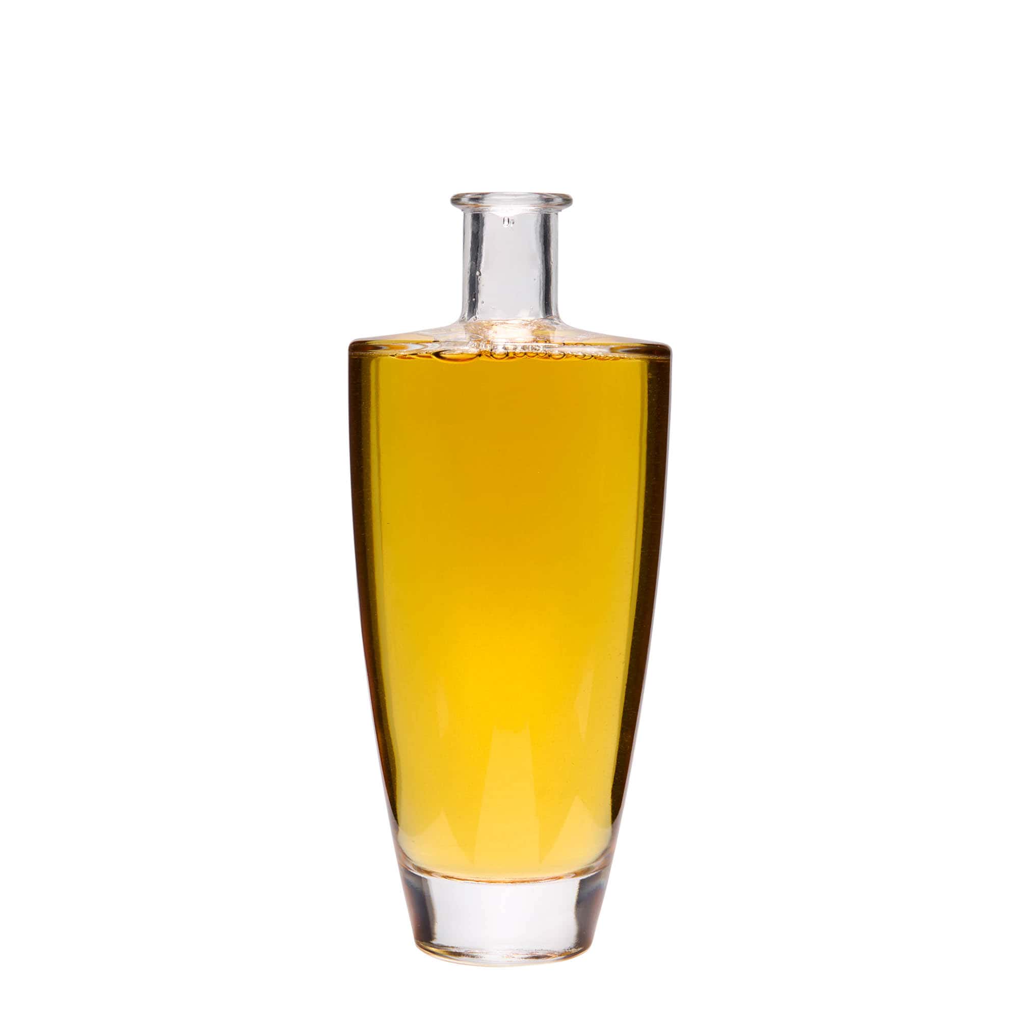 500 ml γυάλινο μπουκάλι 'Vanessa', οβάλ, στόμιο: φελλός
