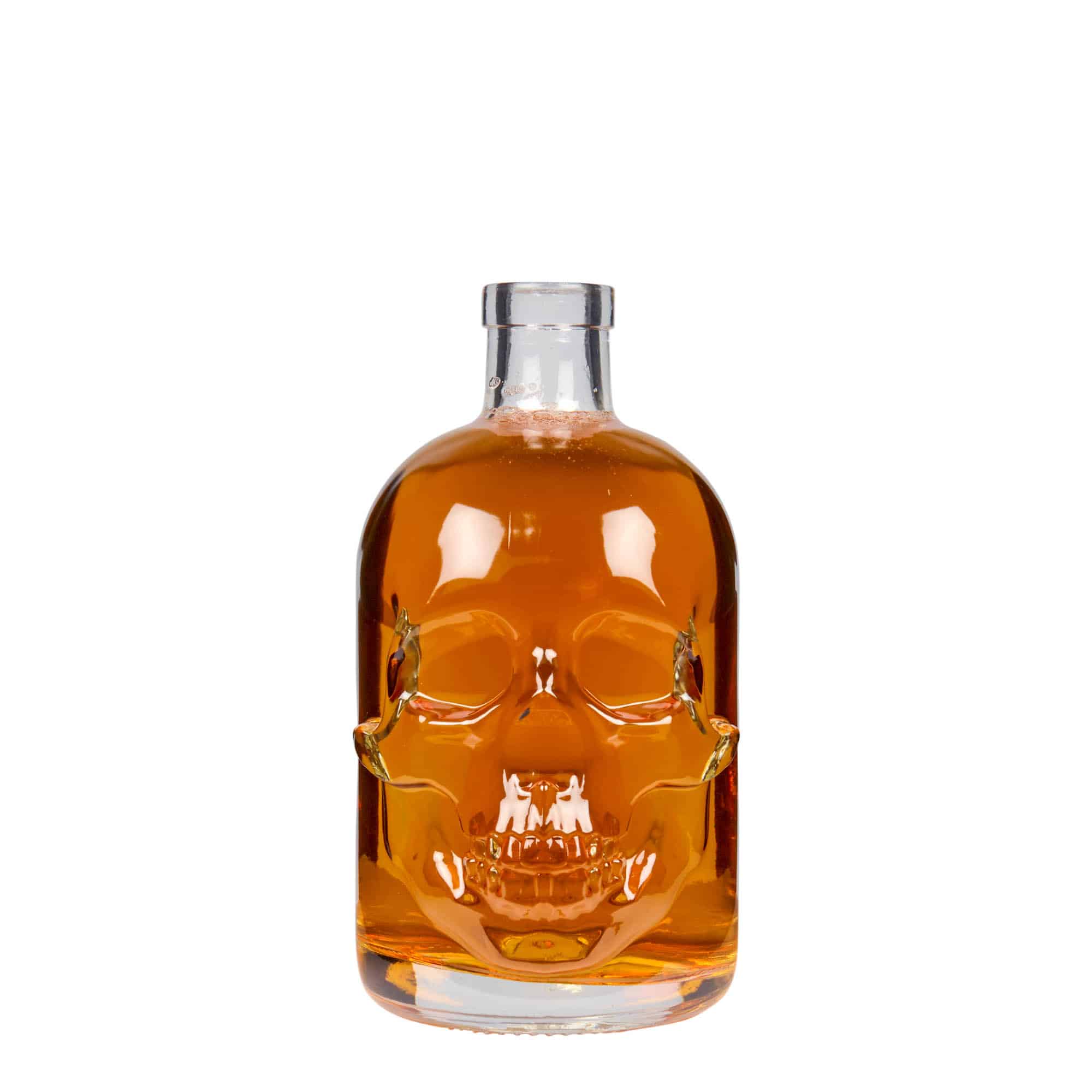 Γυάλινο μπουκάλι 'Νεκροκεφαλή' 500 ml, στόμιο: φελλός Γυάλινο μπουκάλι 'Νεκροκεφαλή' 500 ml, στόμιο: φελλός