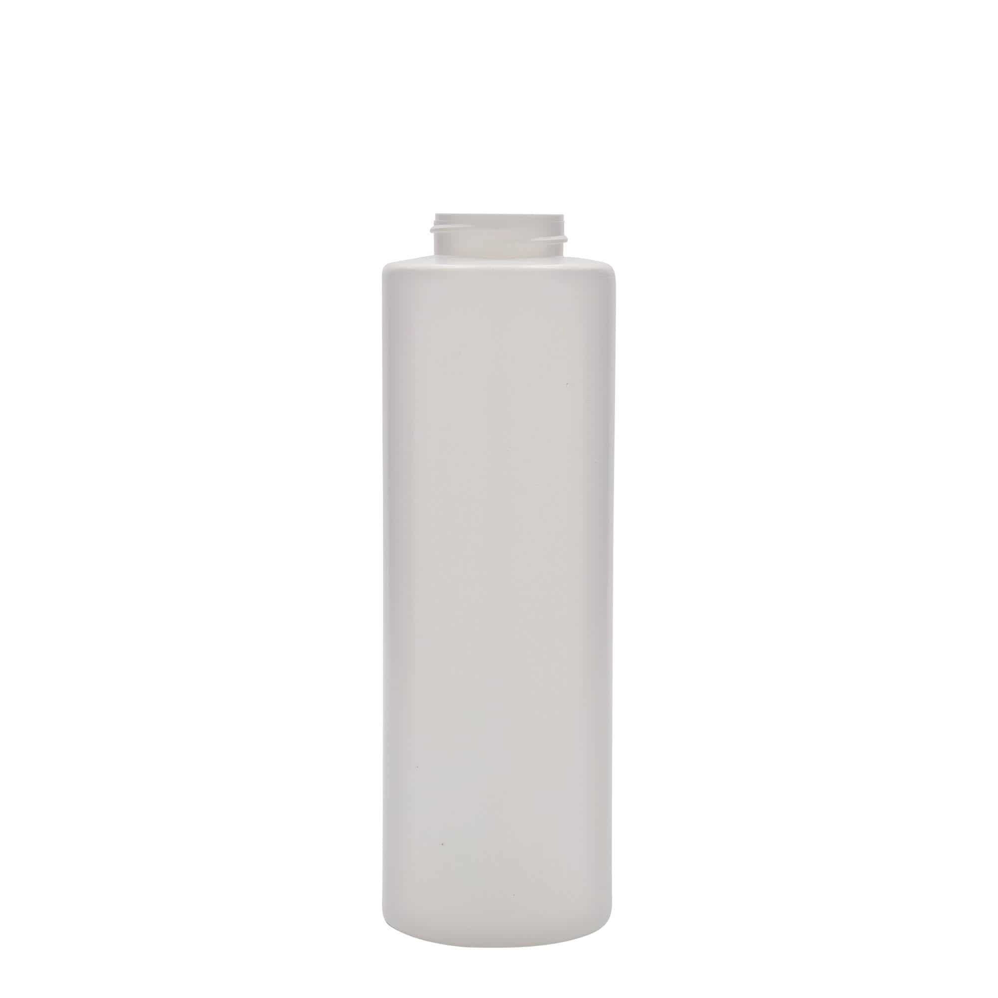 Μπουκάλι για σως 500 ml, πλαστικό LDPE, λευκό, στόμιο: GPI 38/400