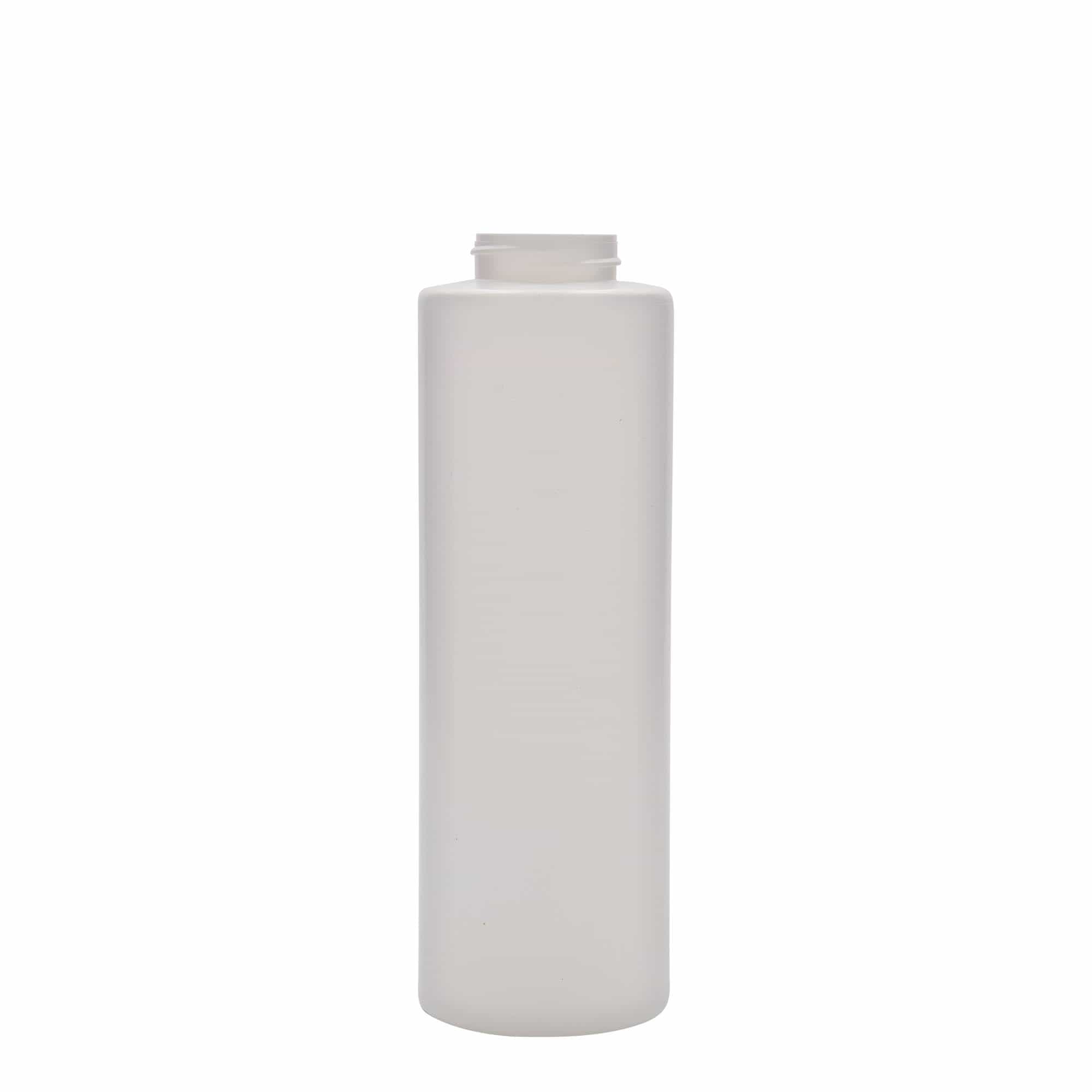 Μπουκάλι για σως 500 ml, πλαστικό LDPE, λευκό, στόμιο: GPI 38/400