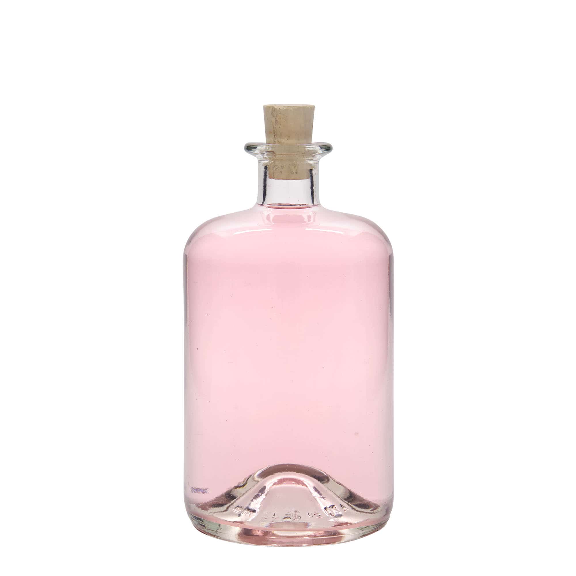 Γυάλινο μπουκάλι φαρμακείου 700 ml, στόμιο: φελλός