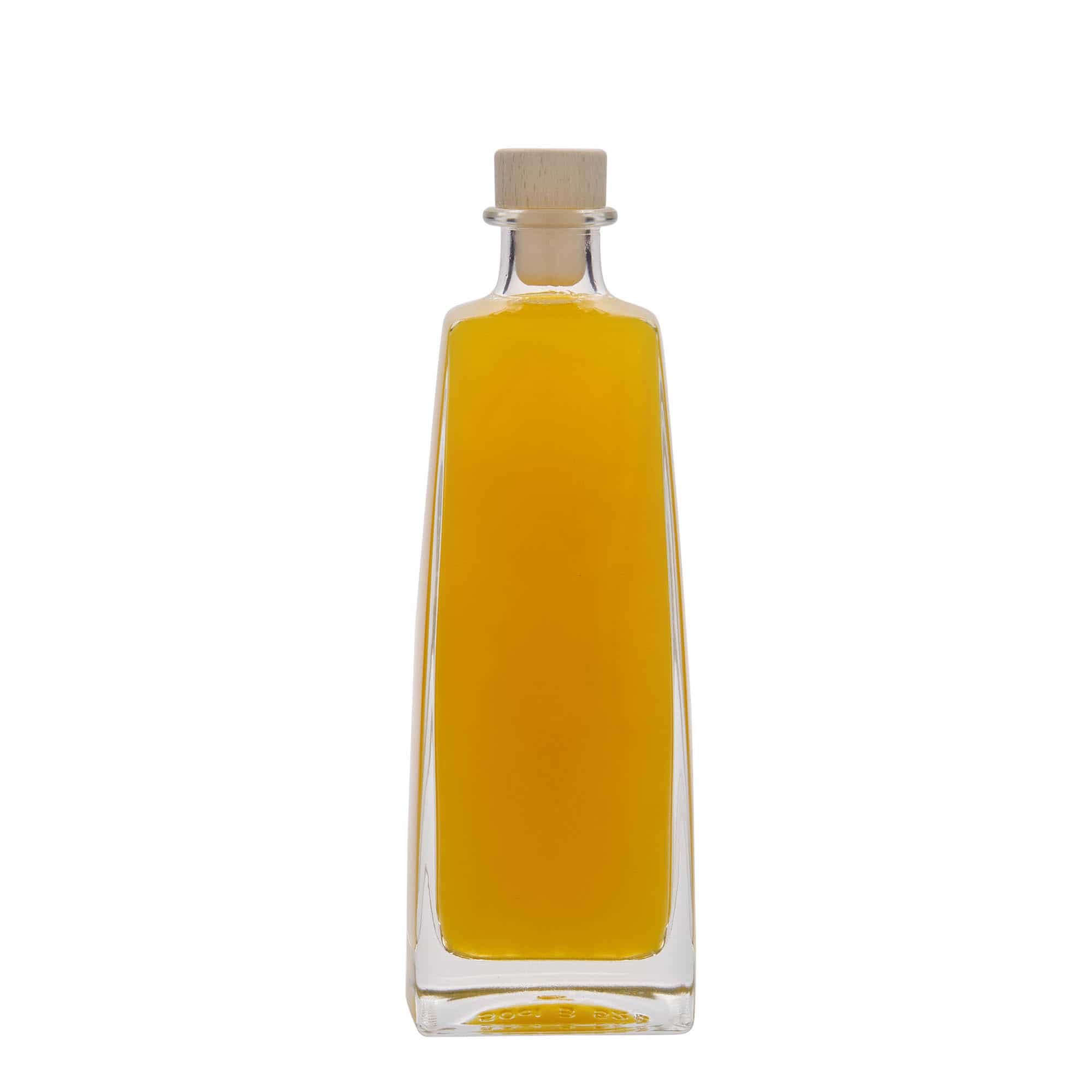 Γυάλινο μπουκάλι 'Timmy' 500 ml, ορθογώνιο, στόμιο: φελλός