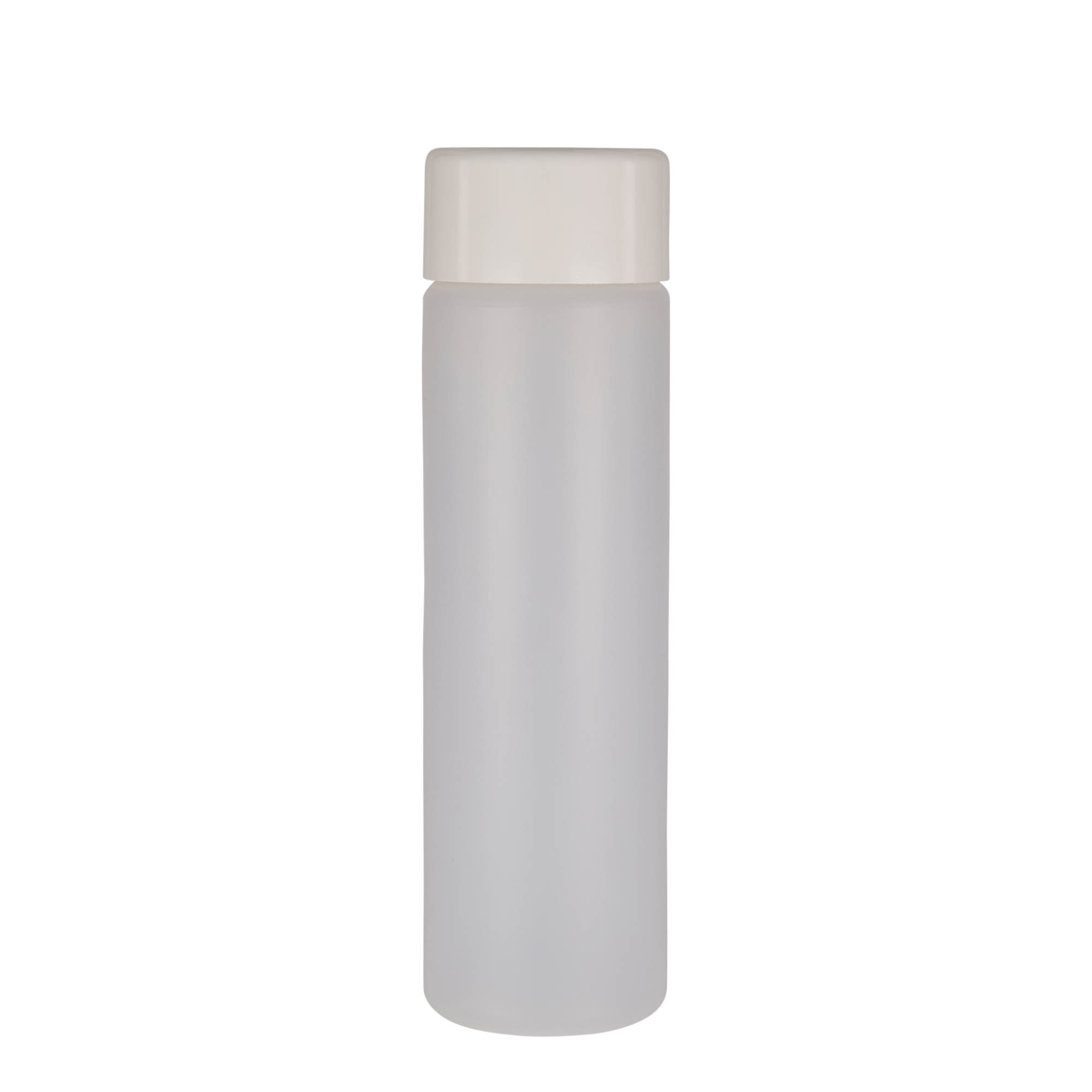 Στρογγυλό μπουκάλι 500 ml, πλαστικό PE, φυσικό χρώμα, στόμιο: βιδωτό πώμα