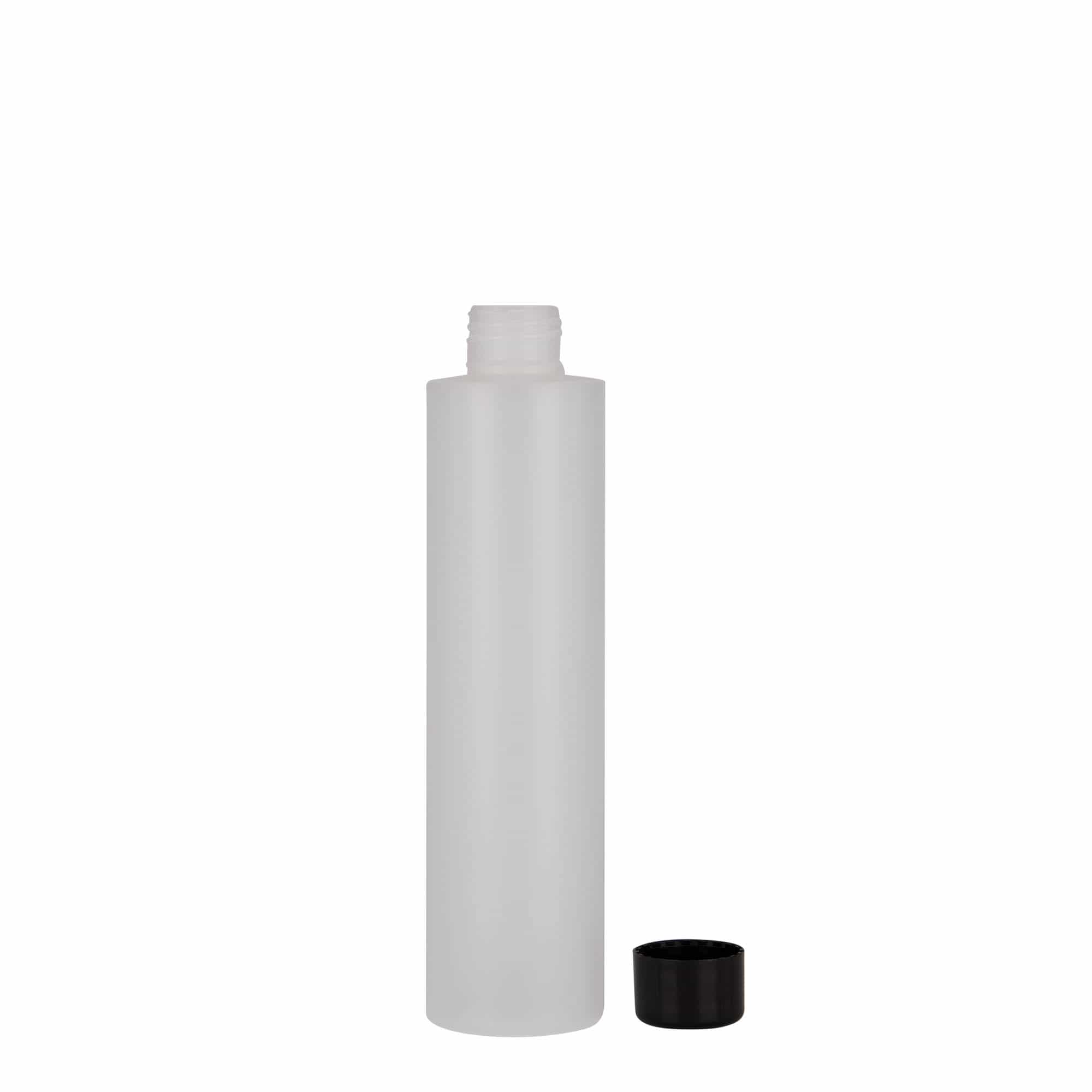 Πλαστικό μπουκάλι 'Pipe' 200 ml, HDPE, φυσικό χρώμα, στόμιο: GPI 24/410