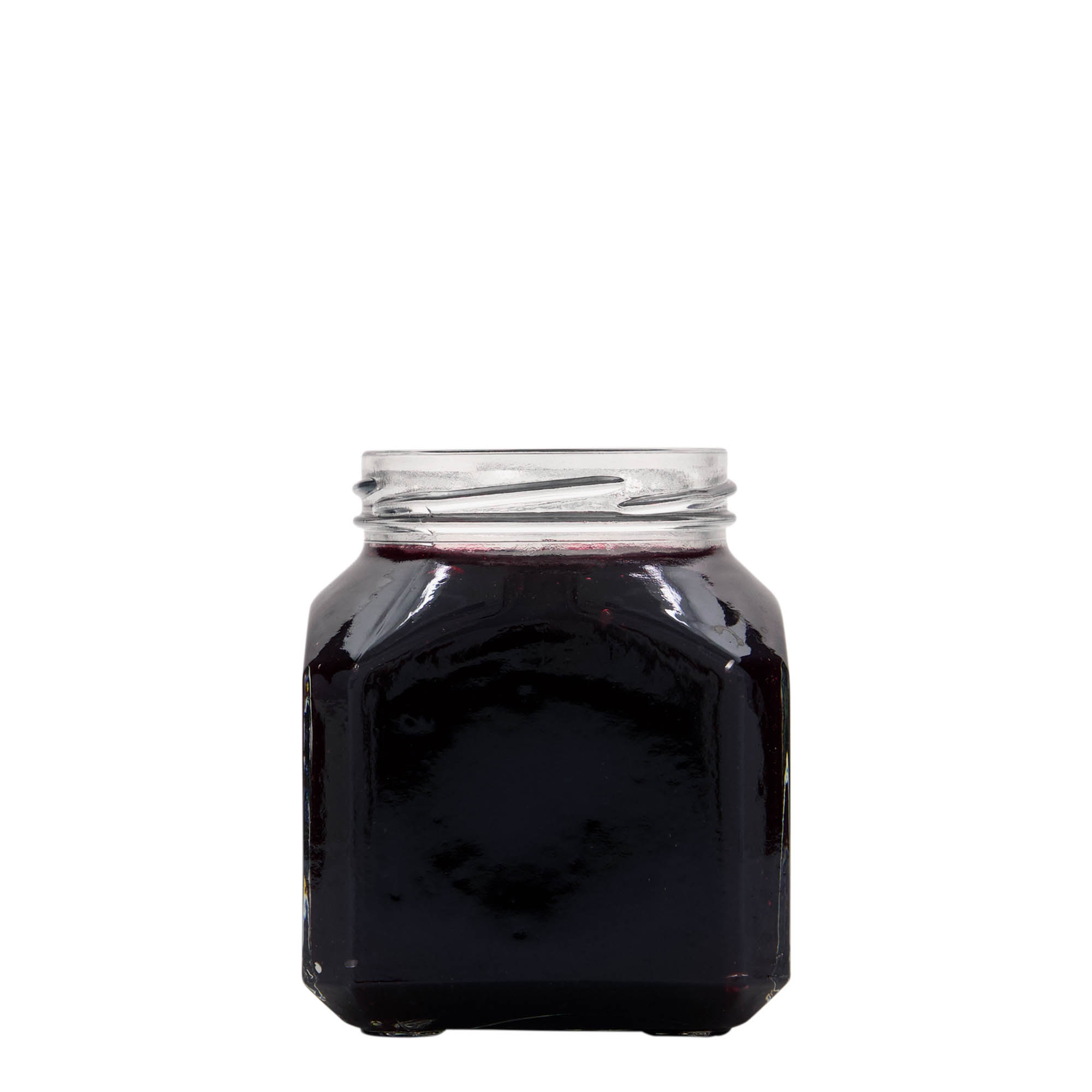 Τετράγωνο βάζο 'Μιλάνο' 314 ml, στόμιο: twist-off (TO 63) Τετράγωνο βάζο 'Μιλάνο' 314 ml, στόμιο: twist-off (TO 63)