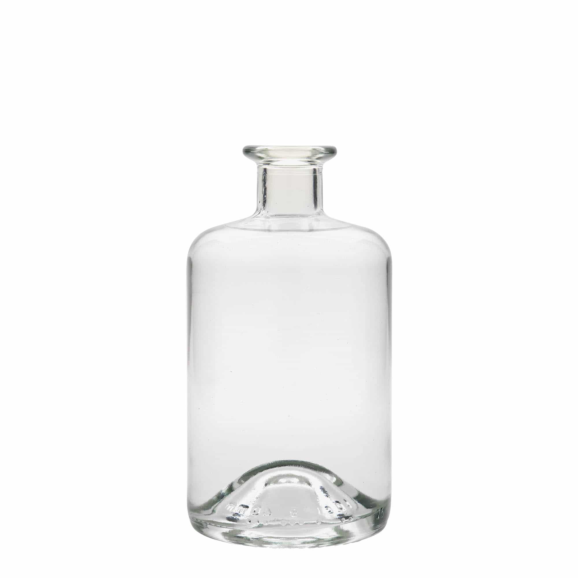 Γυάλινο μπουκάλι φαρμακείου 500 ml, στόμιο: φελλός
