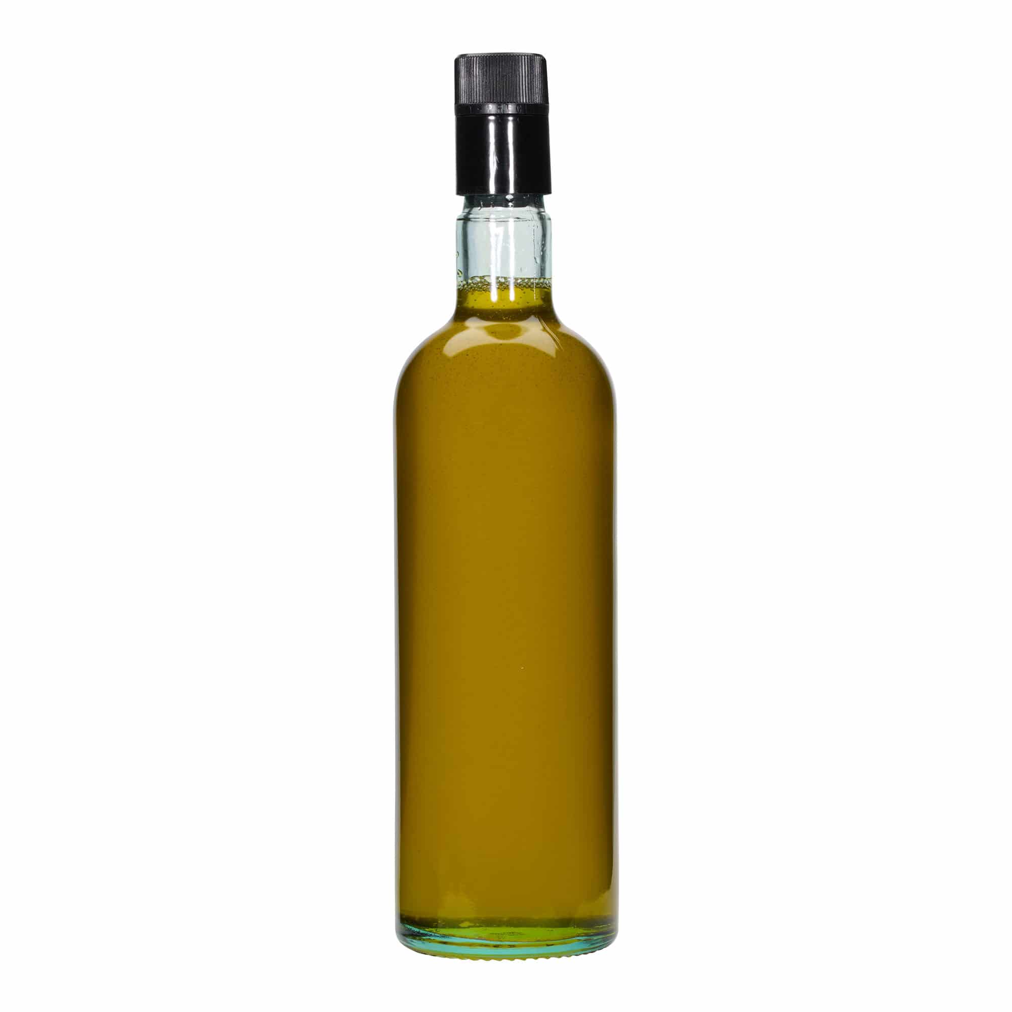 Μπουκάλι για ξίδι/λάδι 'Willy New' 750 ml, γυάλινο, ανοιχτό πράσινο, στόμιο: DOP