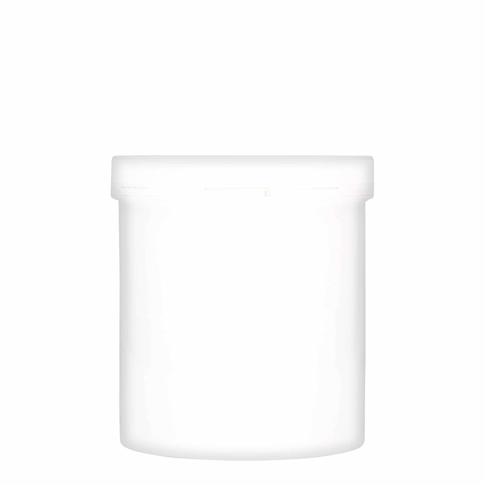 Πλαστικό βάζο 'Securilock' 1.000 ml, PP, λευκό, στόμιο: βιδωτό πώμα
