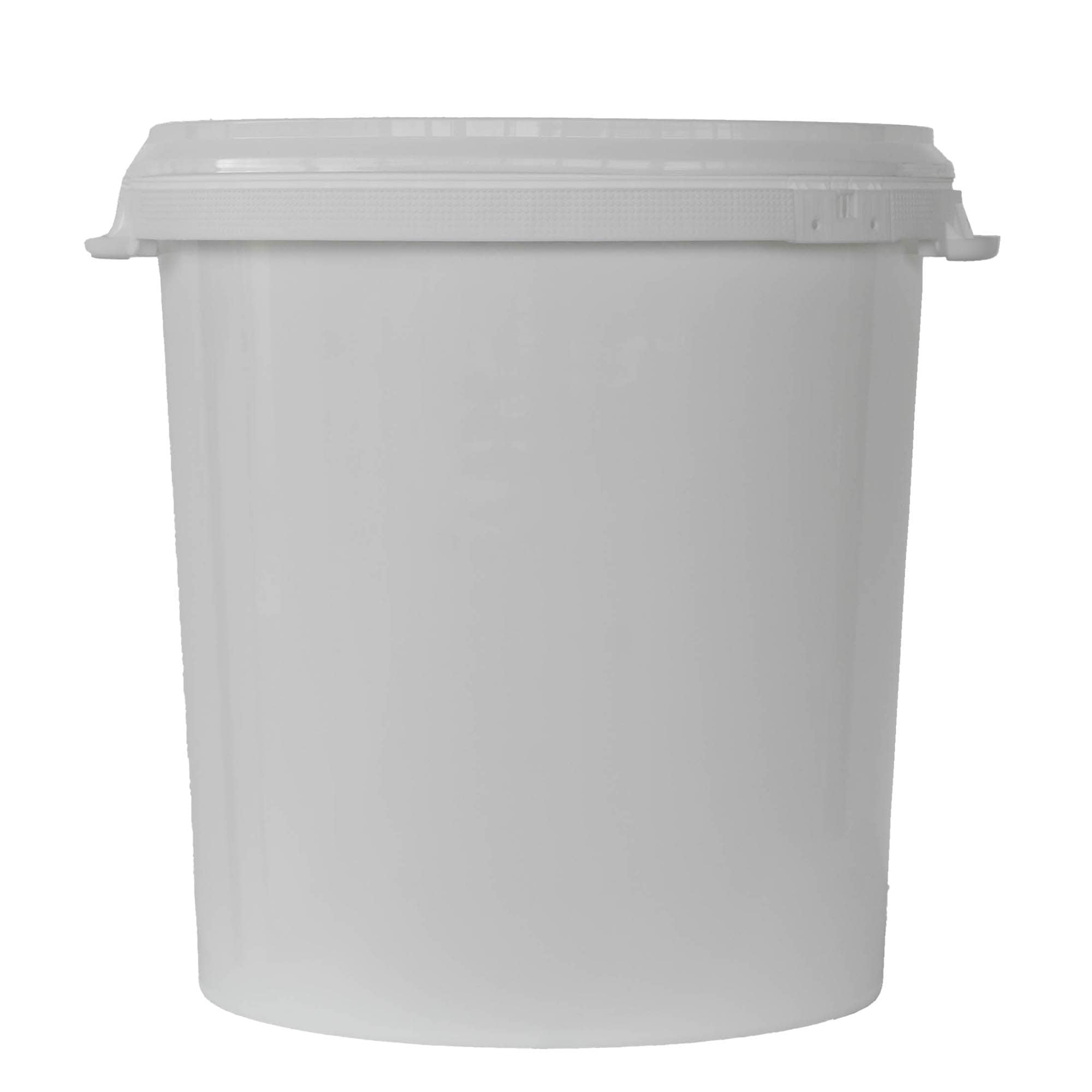 Κουβάς 30 l, πλαστικό PP, λευκό