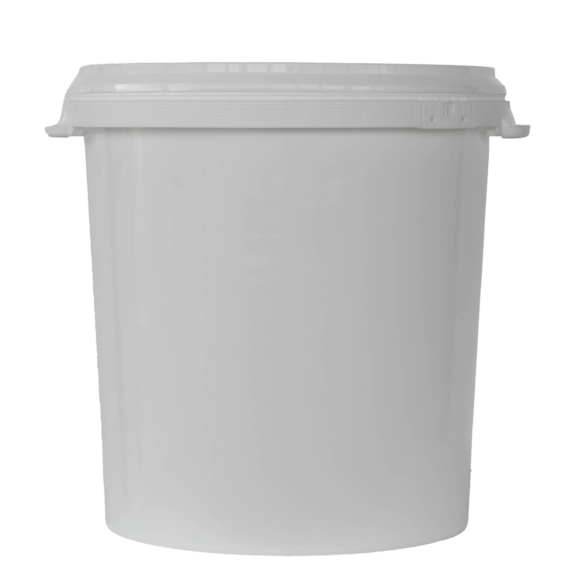 Κουβάς 30 l, πλαστικό PP, λευκό
