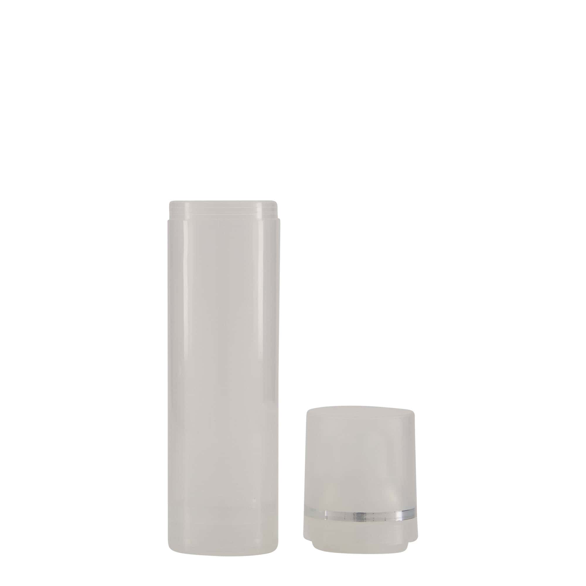 Airless Dispenser 'Mezzo' 75 ml, πλαστικό PP, φυσικό χρώμα Airless Dispenser 'Mezzo' 75 ml, πλαστικό PP, φυσικό χρώμα