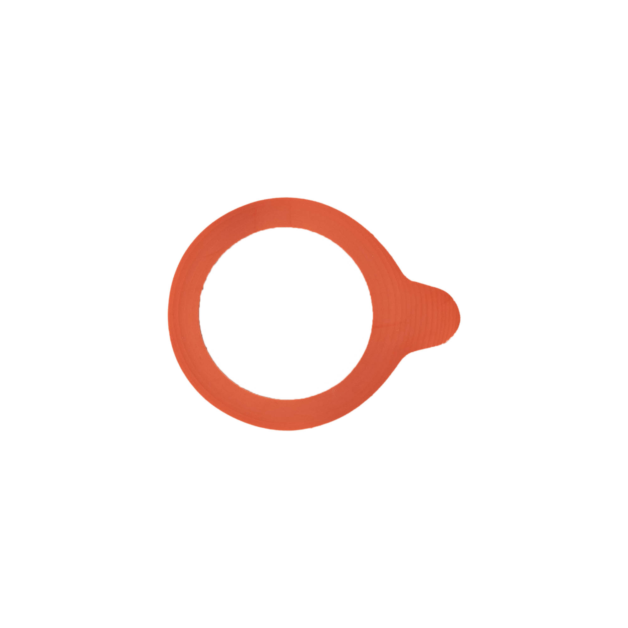 Ελαστικό παρέμβυσμα για βάζο WECK RR40, κόκκινο, στόμιο: στρογγυλεμένο χείλος