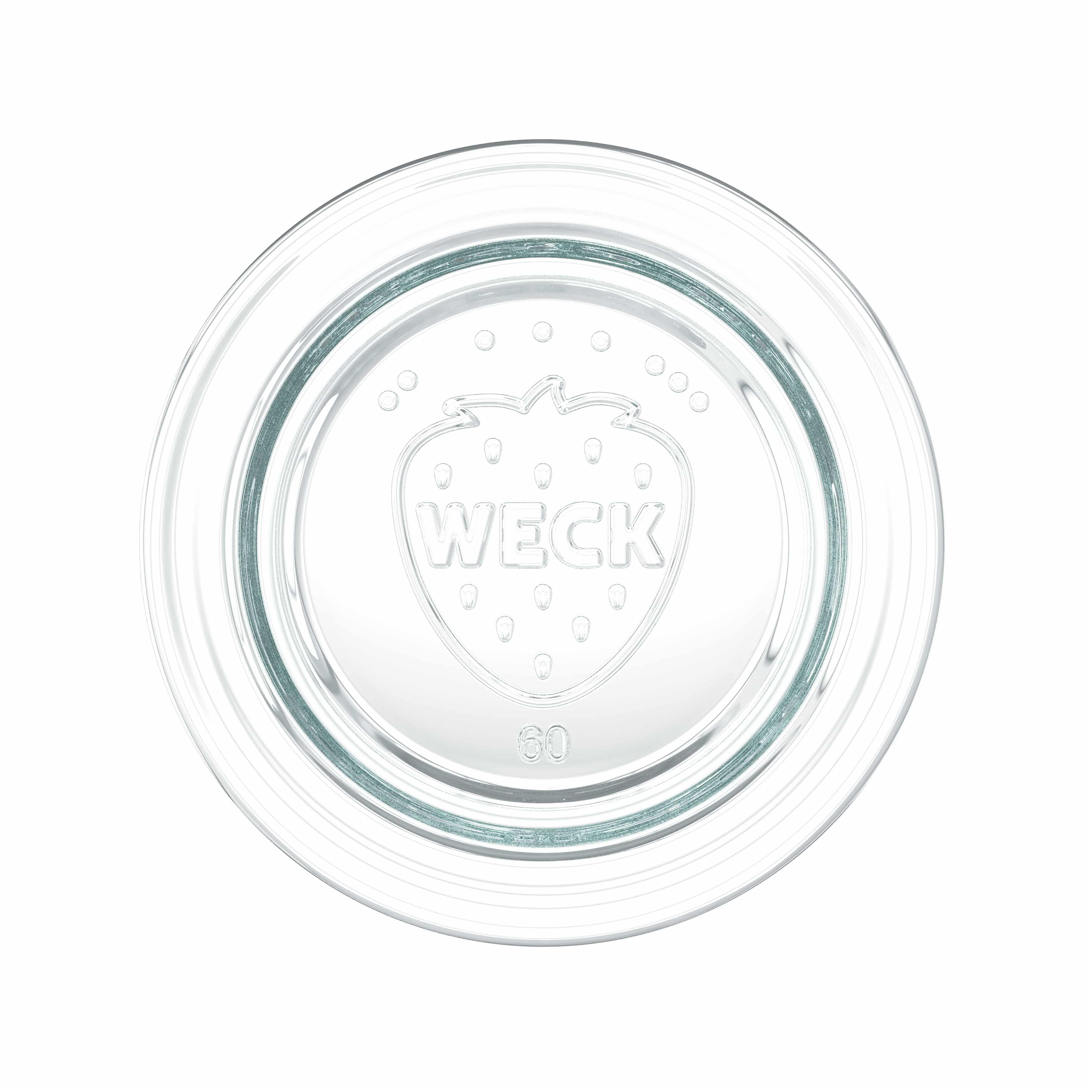 6x Διακοσμητικό βάζο WECK 220 ml με γυάλινο καπάκι RR 60