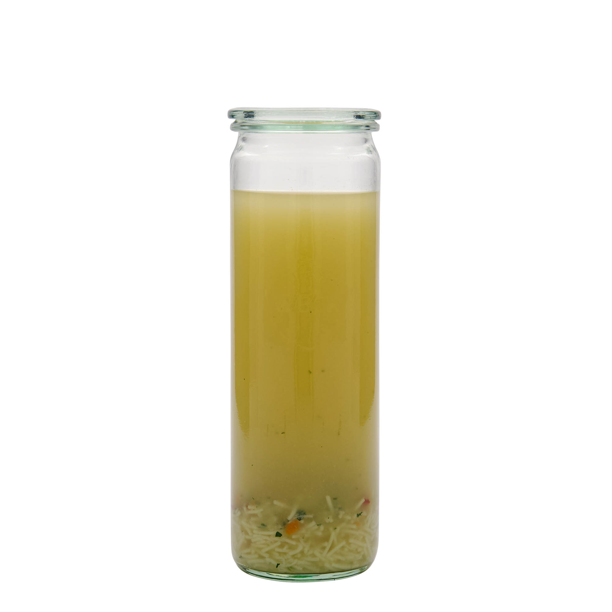 Κυλινδρικό βάζο WECK 600 ml, στόμιο: στρογγυλεμένο χείλος Κυλινδρικό βάζο WECK 600 ml, στόμιο: στρογγυλεμένο χείλος