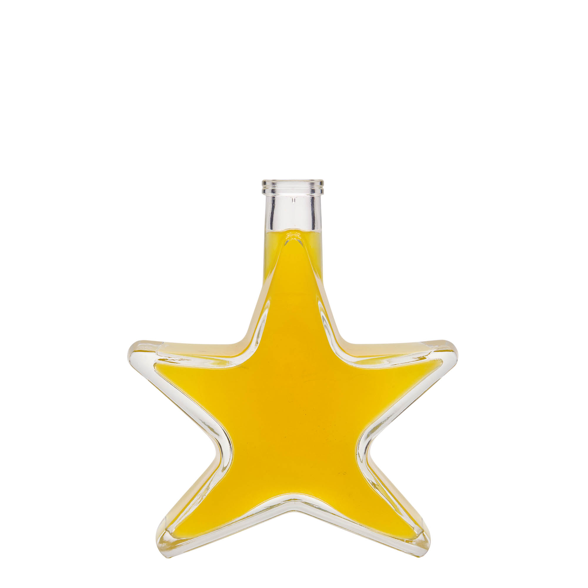 Γυάλινο μπουκάλι 'Αστέρι' 200 ml, στόμιο: φελλός