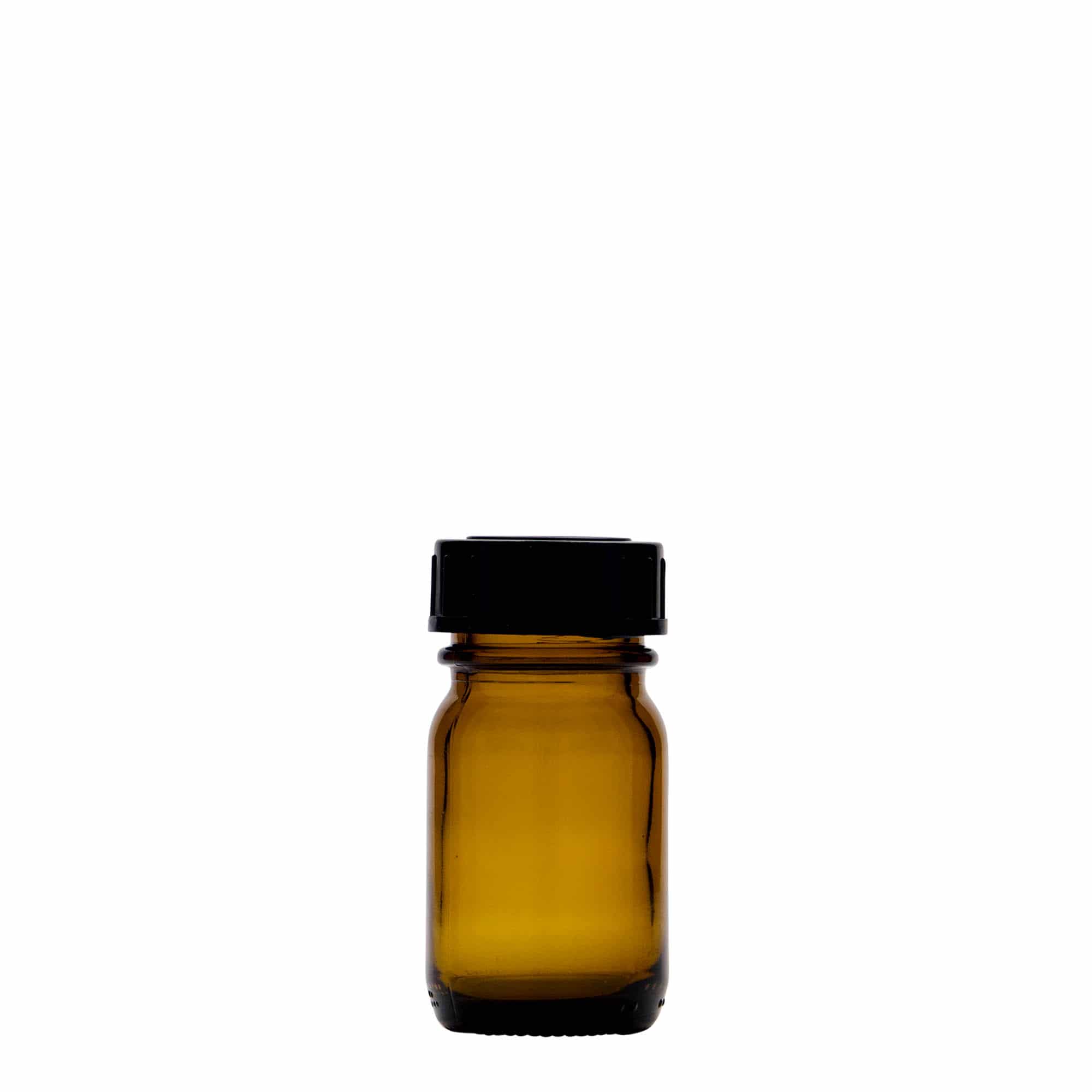 Βάζο με φαρδύ λαιμό 30 ml, καφέ, στόμιο: DIN 32