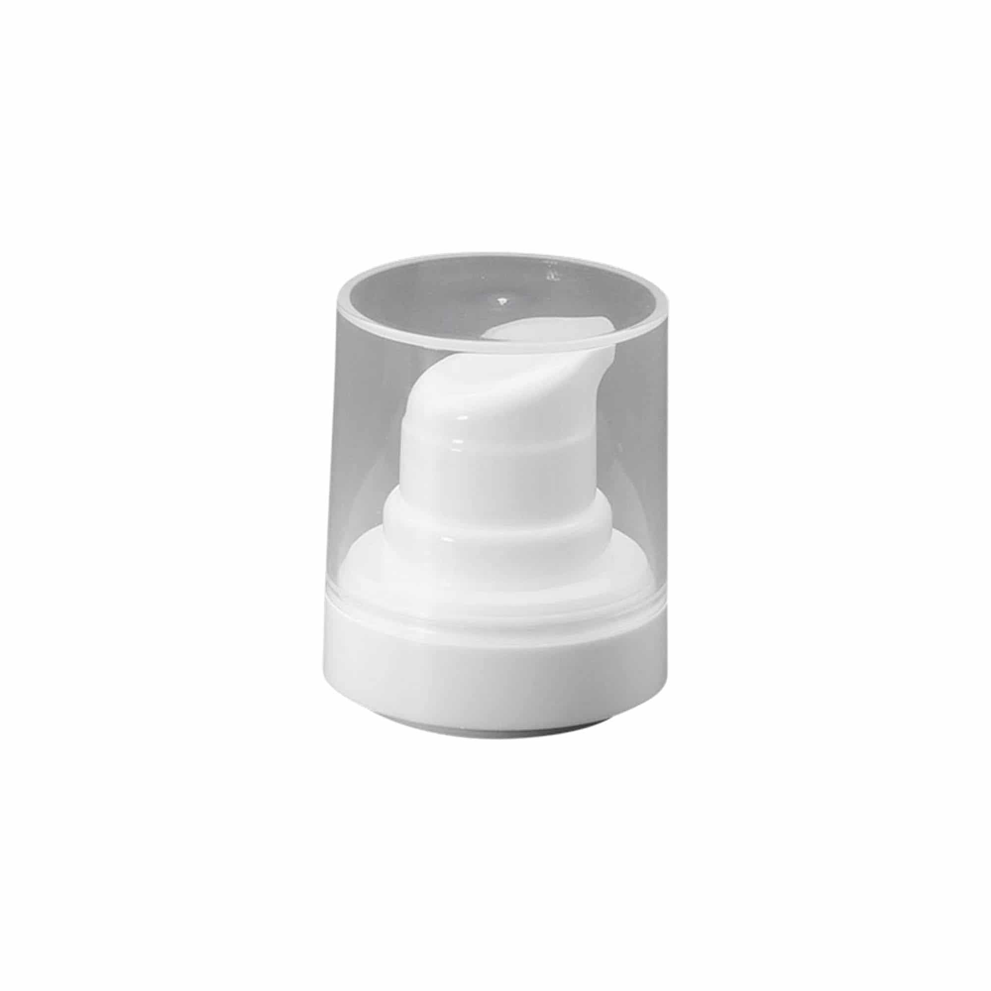 Κεφαλή αντλίας Airless Dispenser 'Micro', πλαστικό PP, λευκή Κεφαλή αντλίας Airless Dispenser 'Micro', πλαστικό PP, λευκή