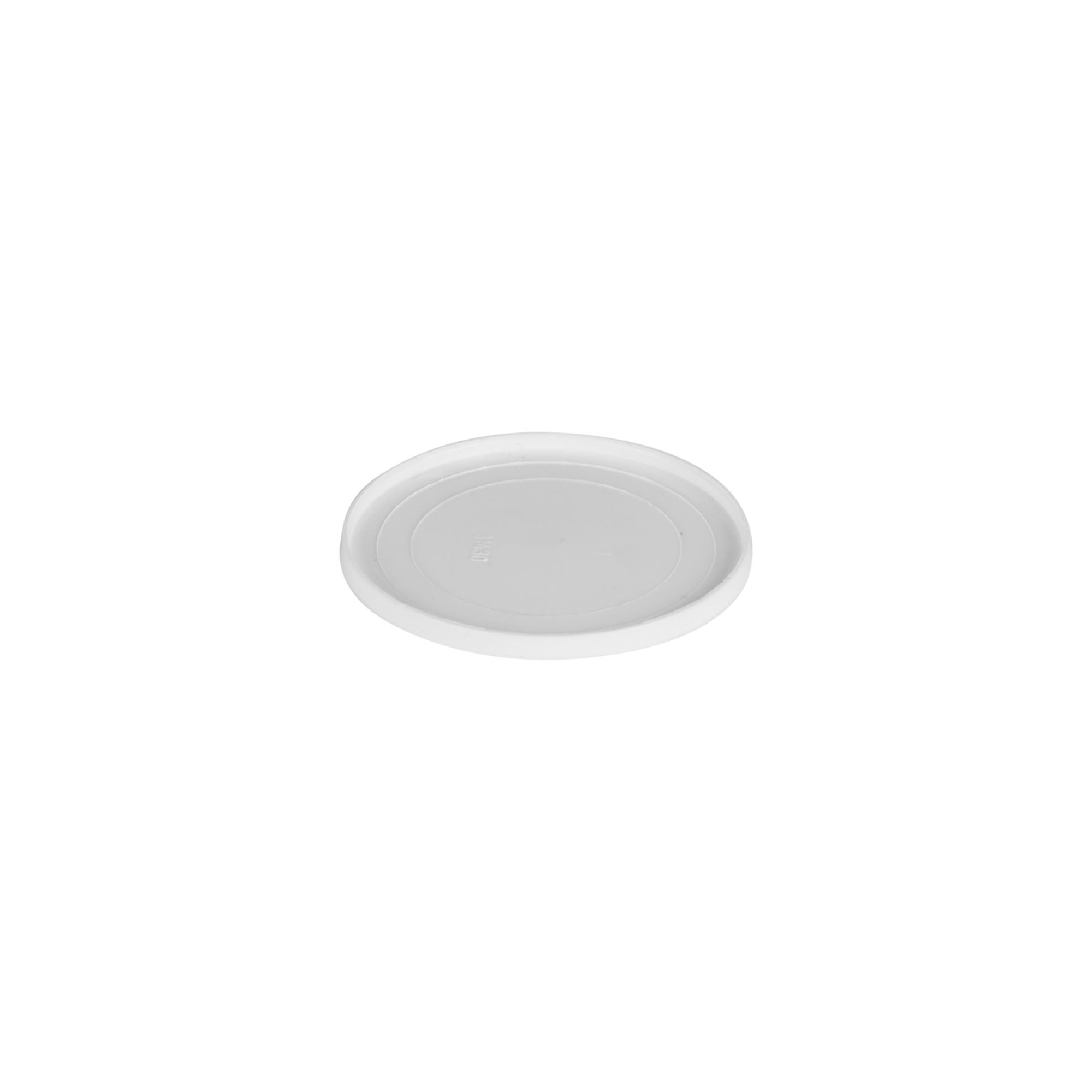 Γυάλινο καπάκι για το μπουκάλι 'Bianca' 15 ml, πλαστικό PP, λευκό Γυάλινο καπάκι για το μπουκάλι 'Bianca' 15 ml, πλαστικό PP, λευκό