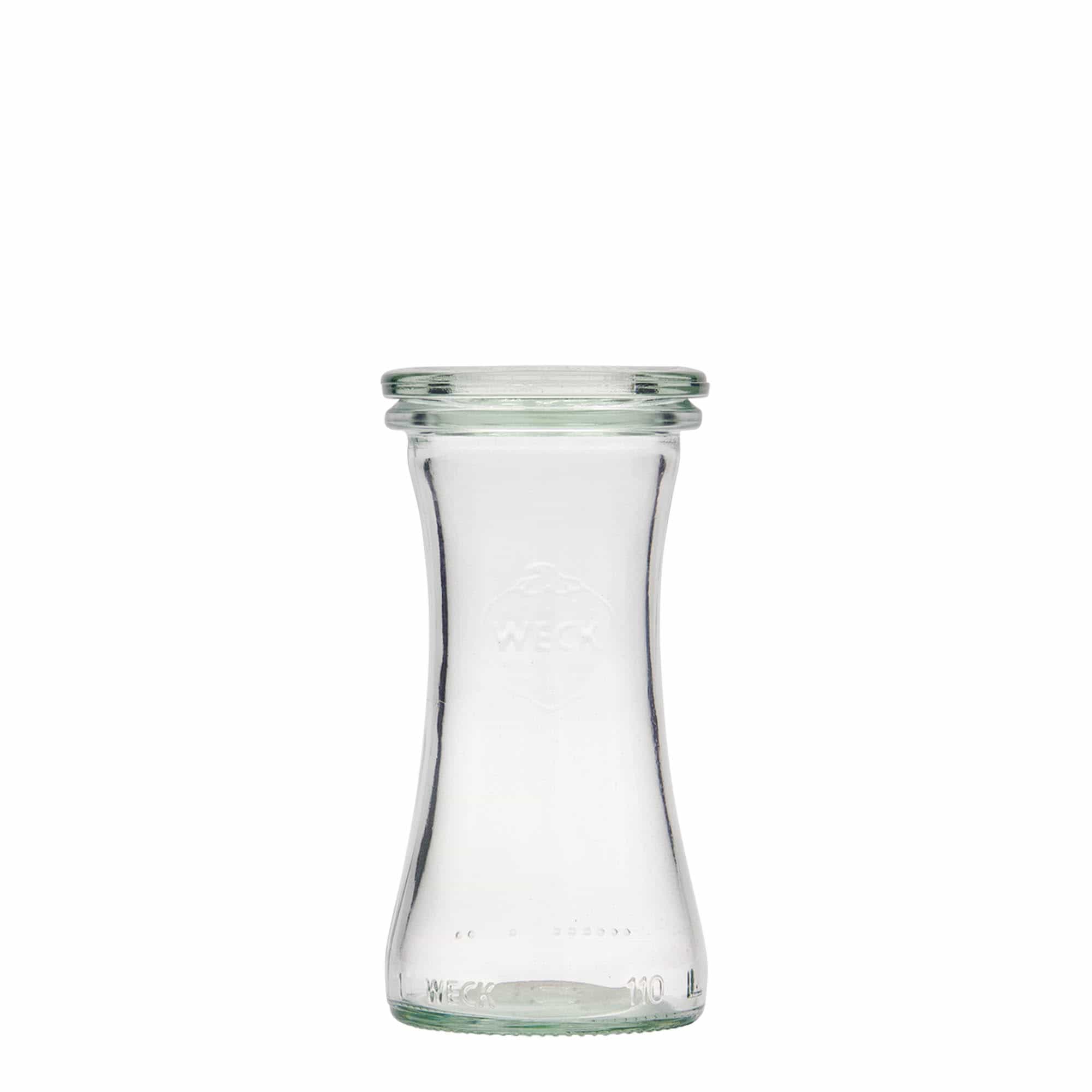 Βάζο για εκλεκτά τρόφιμα WECK 110 ml, στόμιο: στρογγυλεμένο χείλος