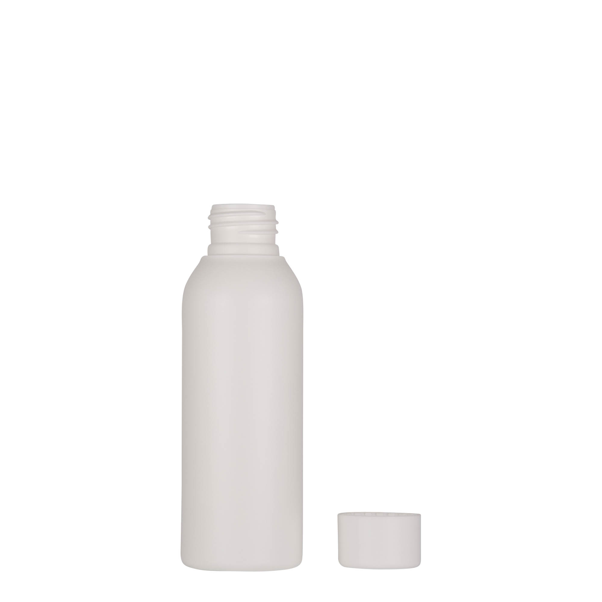 Πλαστικό μπουκάλι 'Tuffy' 100 ml, HDPE, λευκό, στόμιο: GPI 24/410