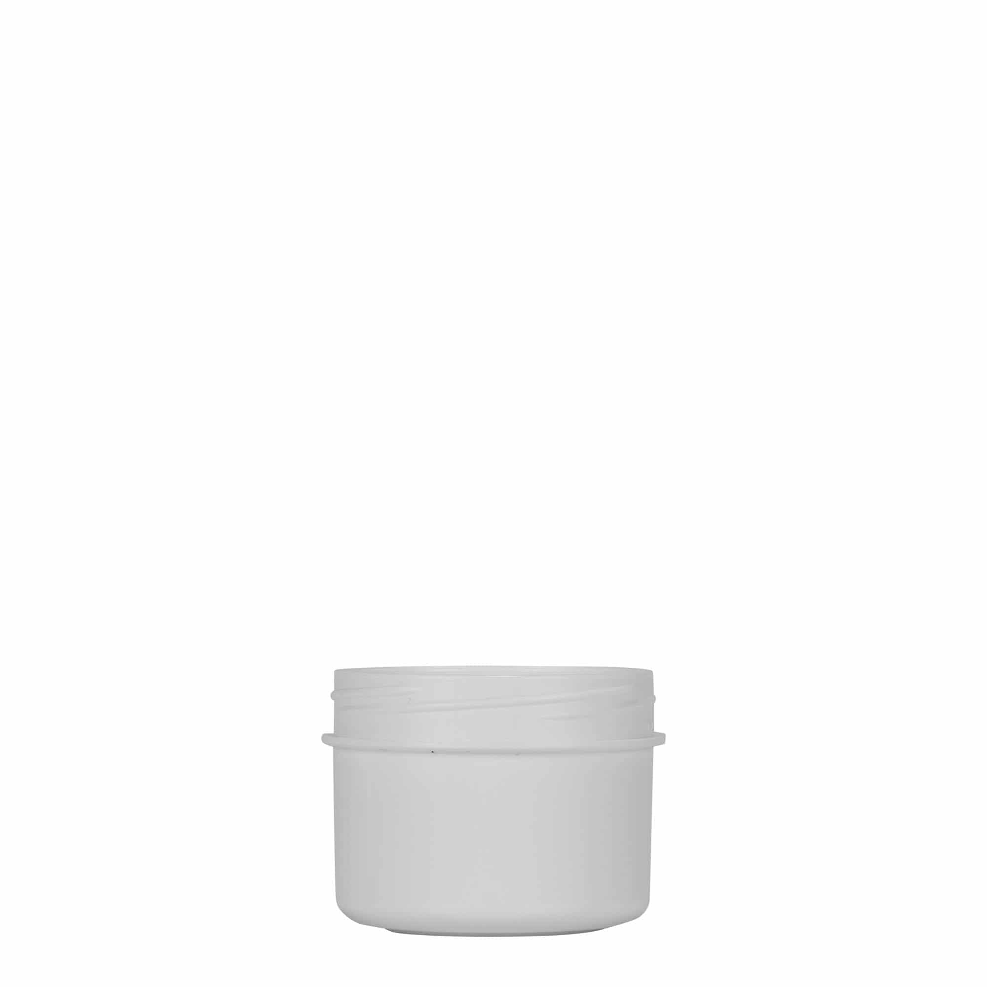 Πλαστικό βάζο 'White Line' 35 ml, PP, λευκό, στόμιο: βιδωτό πώμα Πλαστικό βάζο 'White Line' 35 ml, PP, λευκό, στόμιο: βιδωτό πώμα