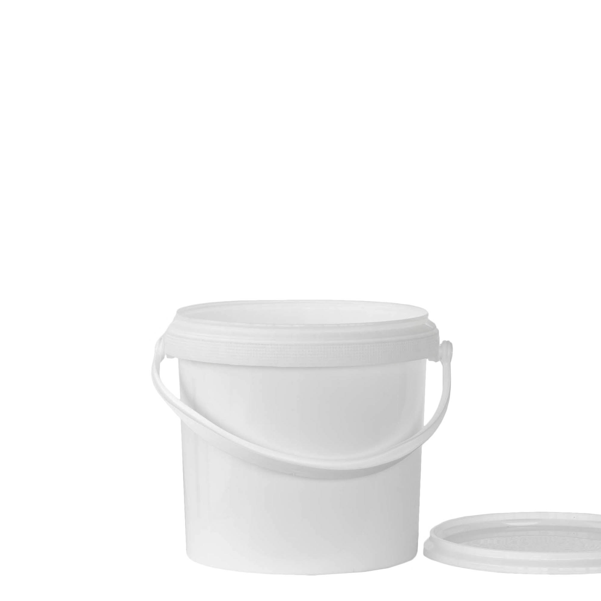Κουβάς 2,5 l, πλαστικό PP, λευκό Κουβάς 2,5 l, πλαστικό PP, λευκό